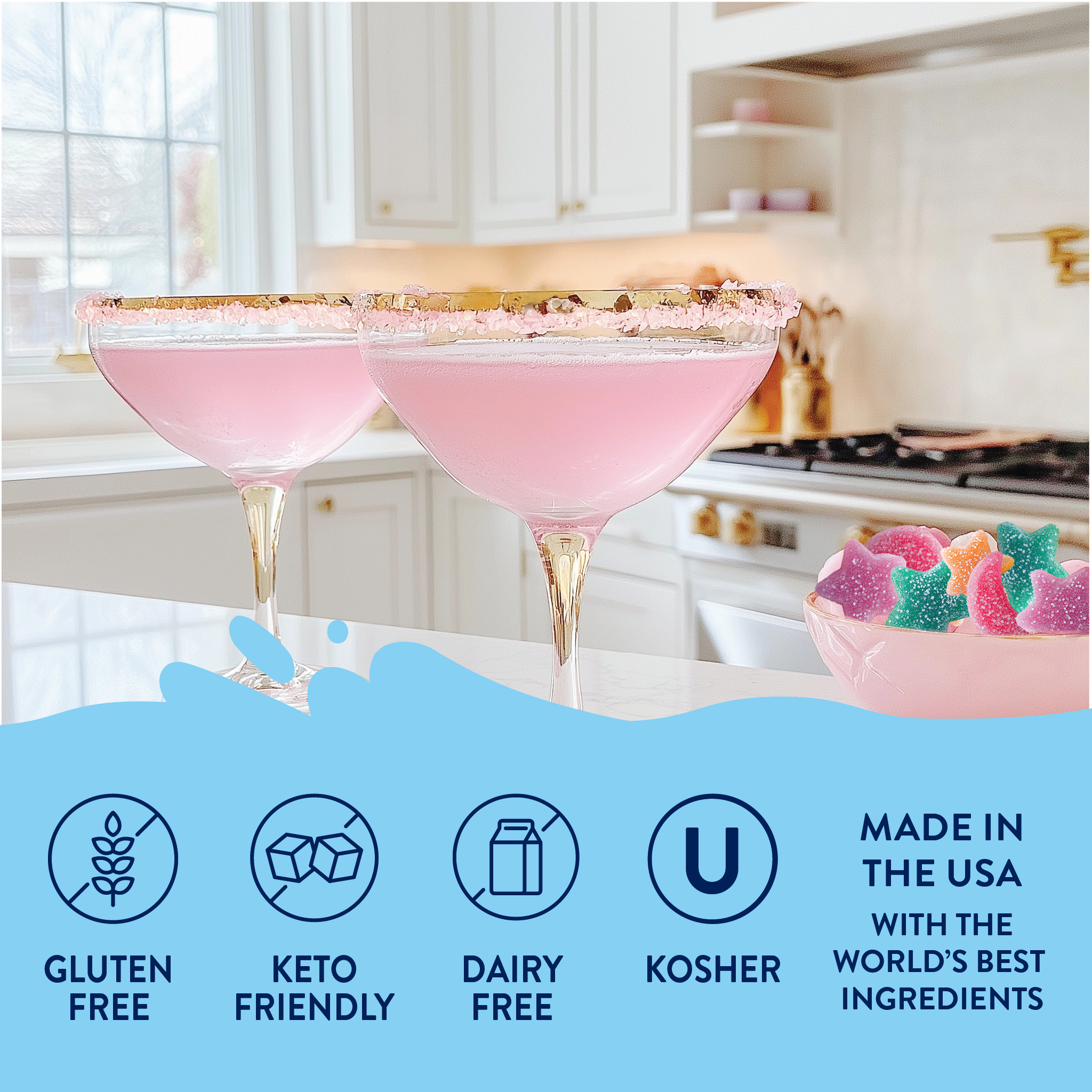 Sour Fairy Dust Syrup - Sugar Free