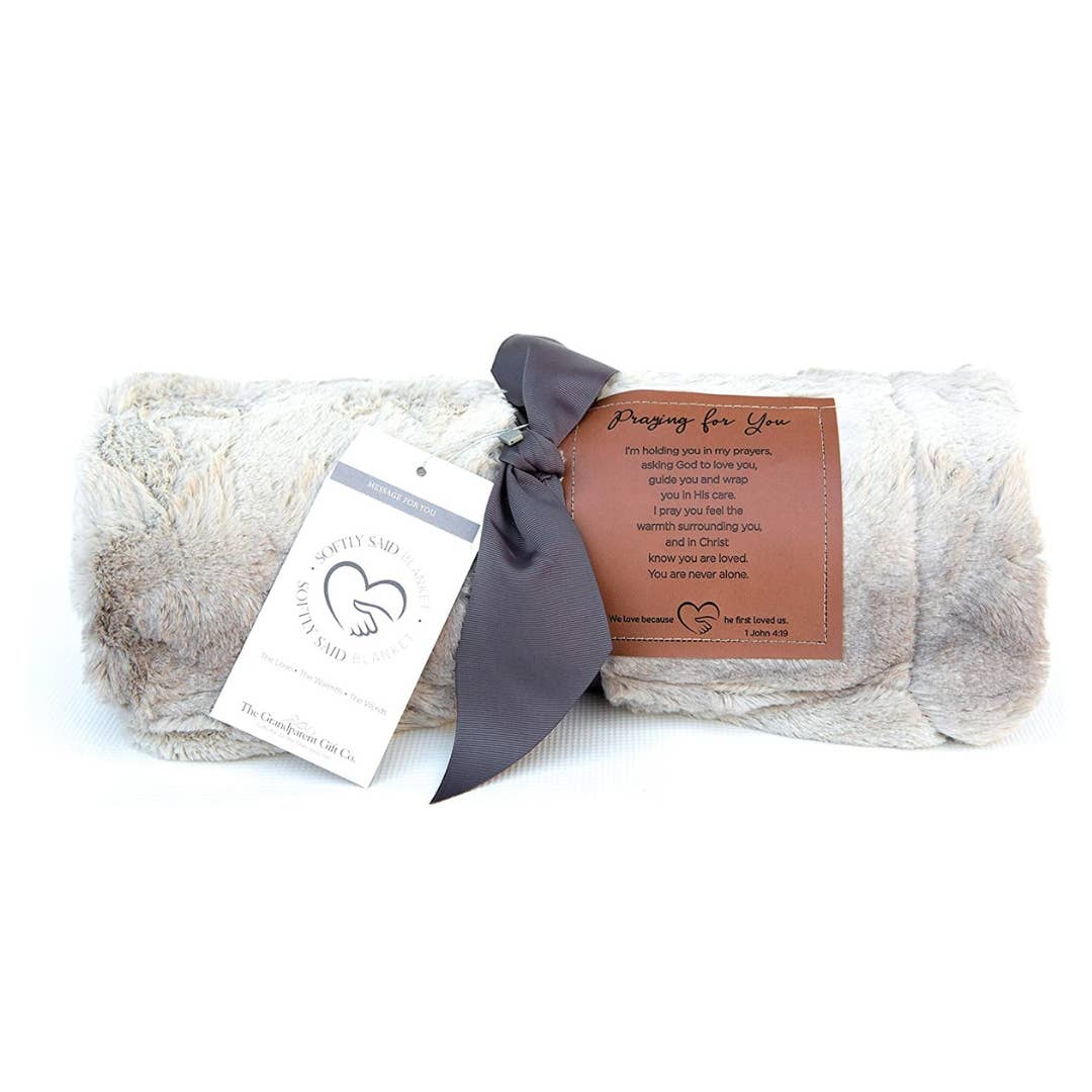 Softly Said Blanket Praying For You Inspirational Gift