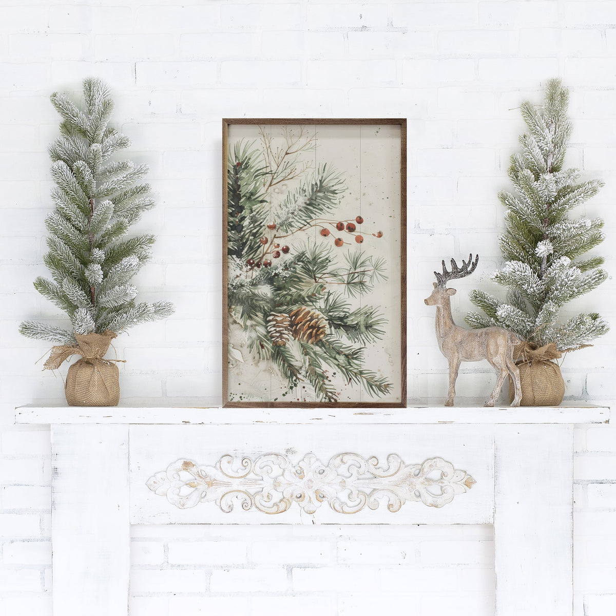 Branches Of Christmas By Petals Prints Design