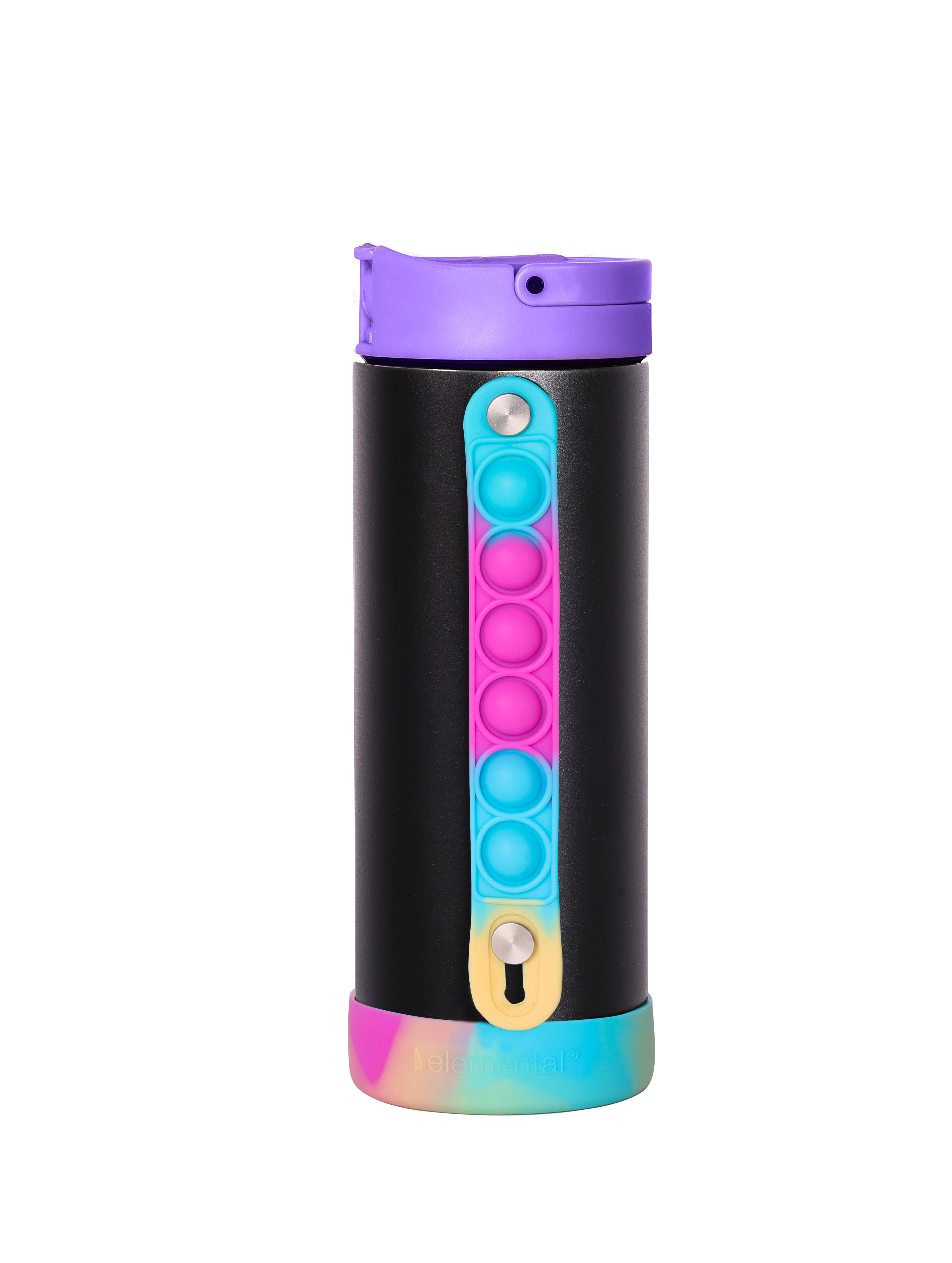 Iconic Pop Bottle - Black Tie Dye