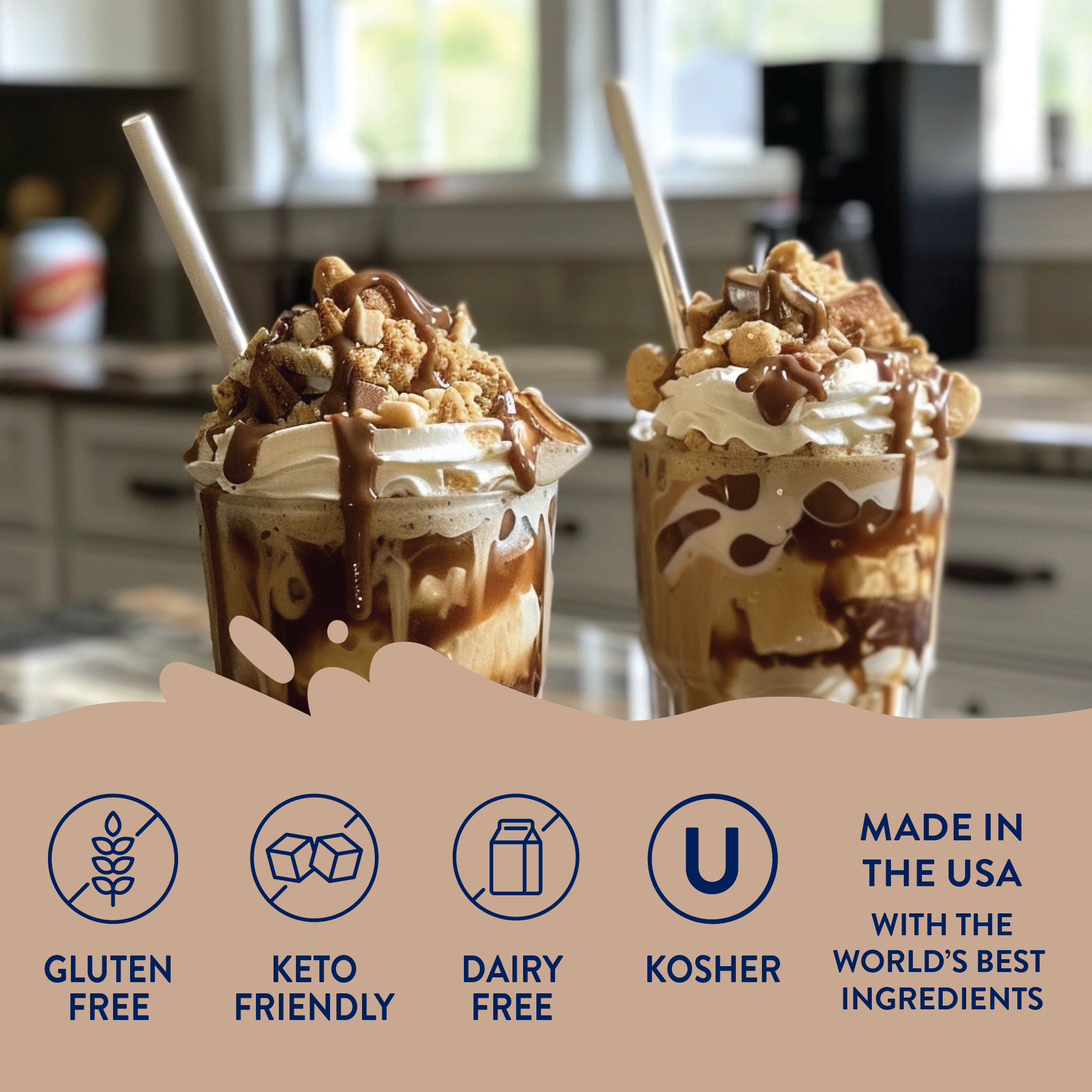 Peanut Butter Cup Syrup - Sugar Free