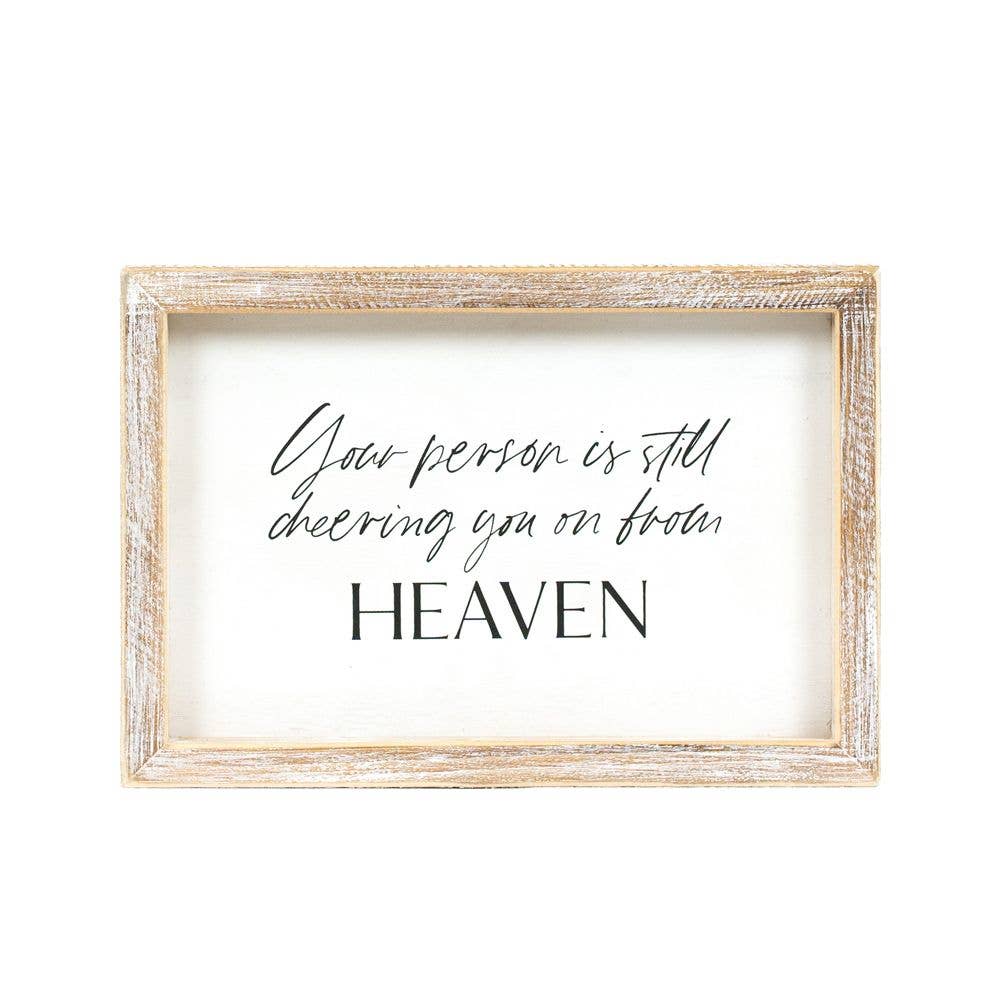 Cheering from Heaven