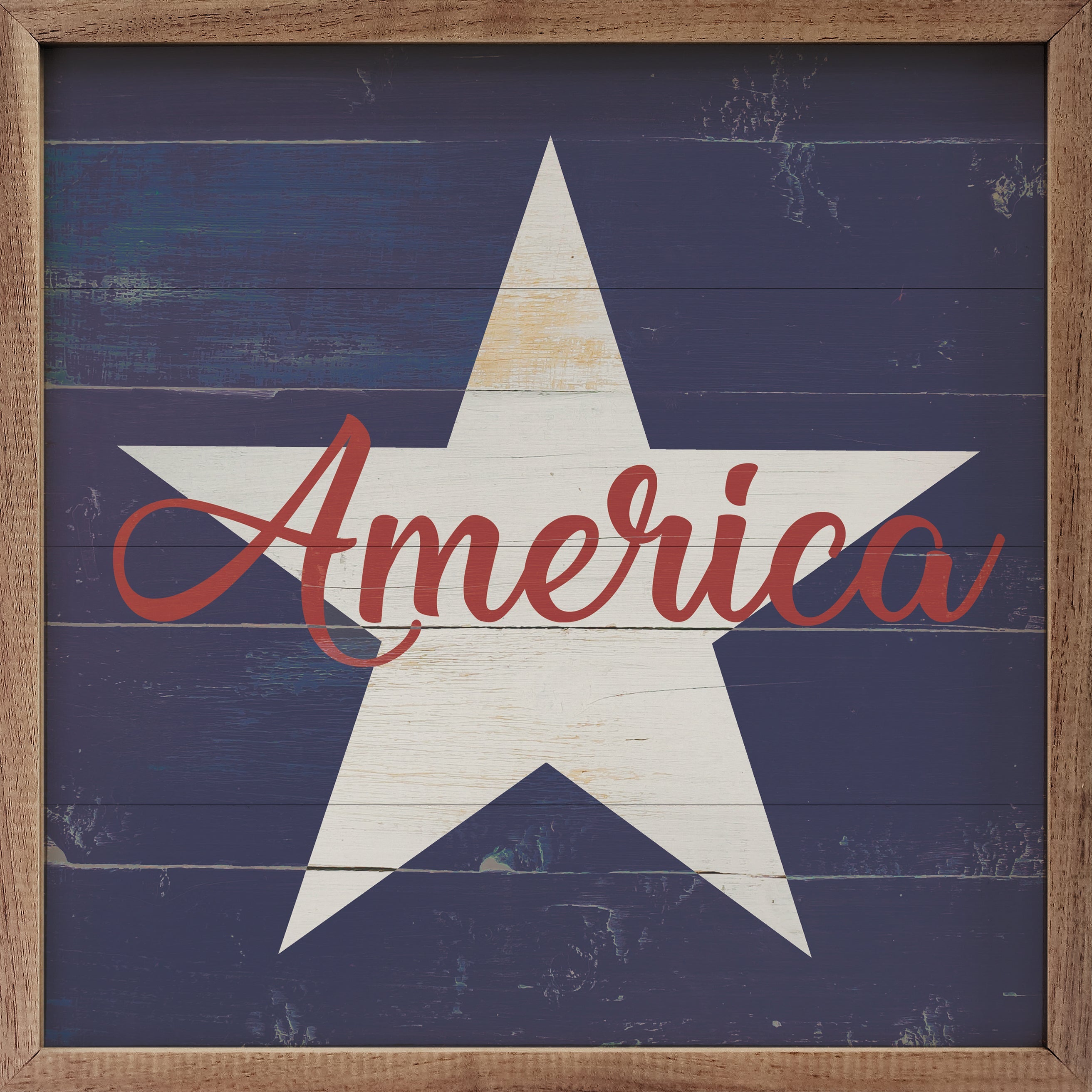America Star Blue