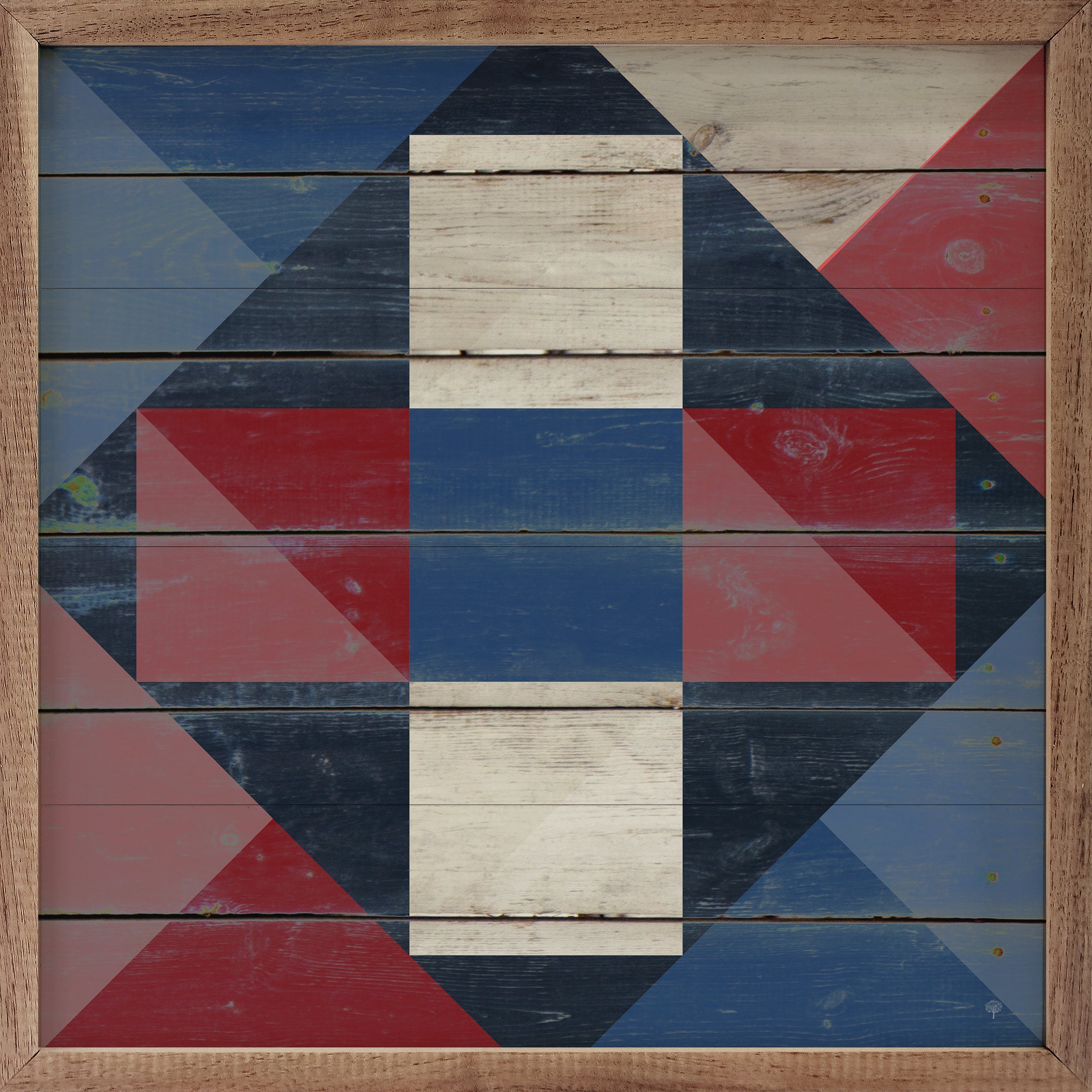 Quilt Festive Americana Cross