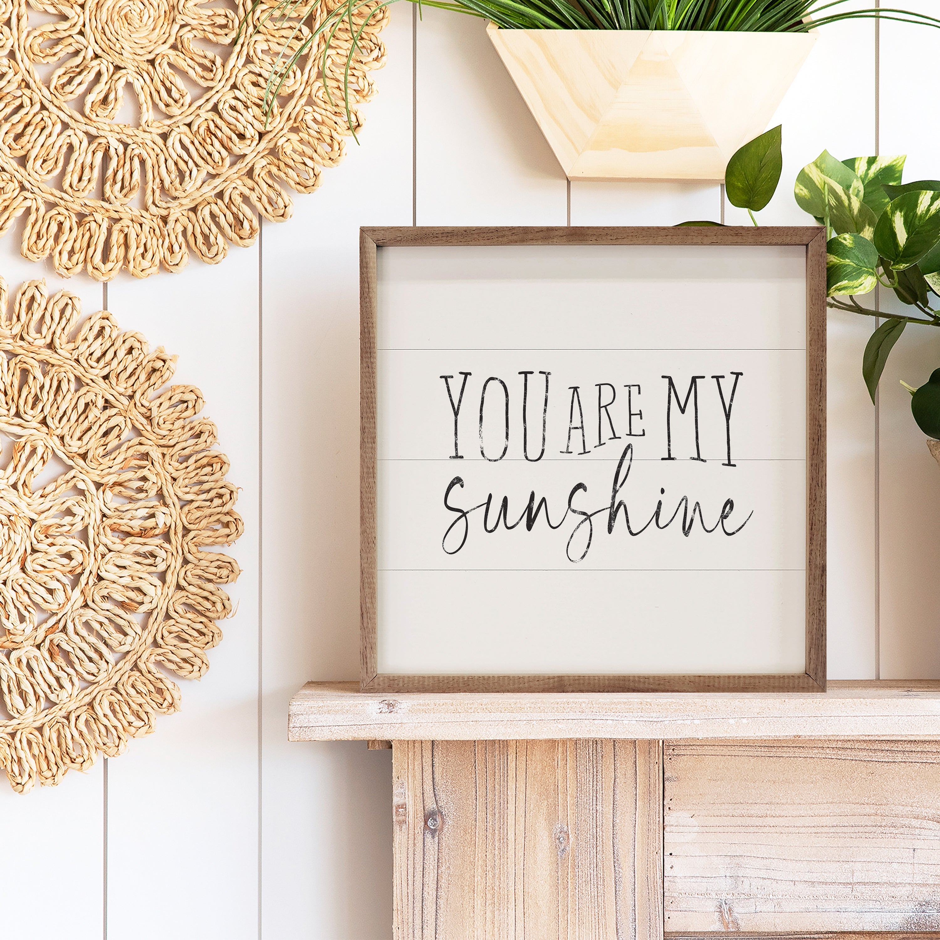 You Are My Sunshine White