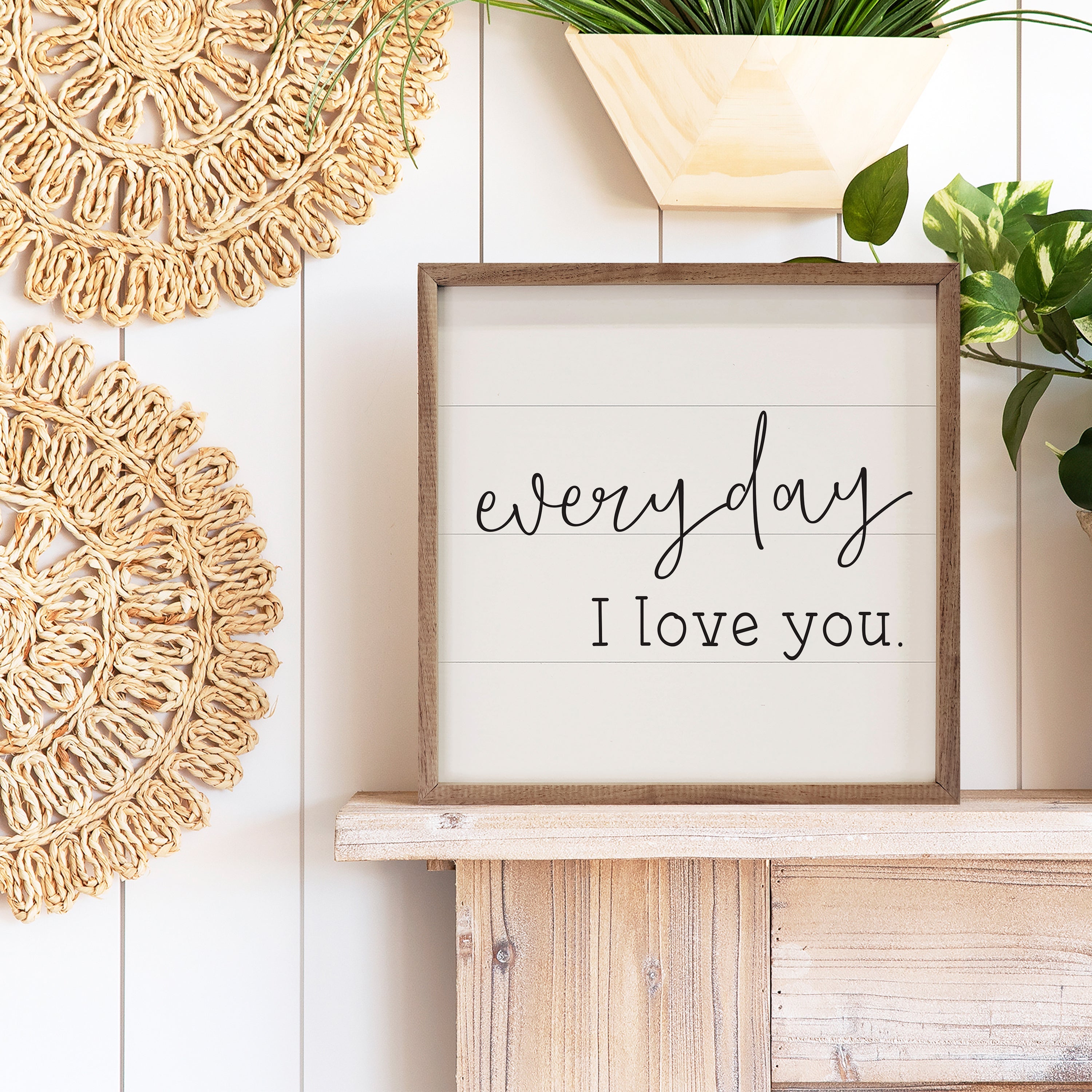 Everyday I Love You White