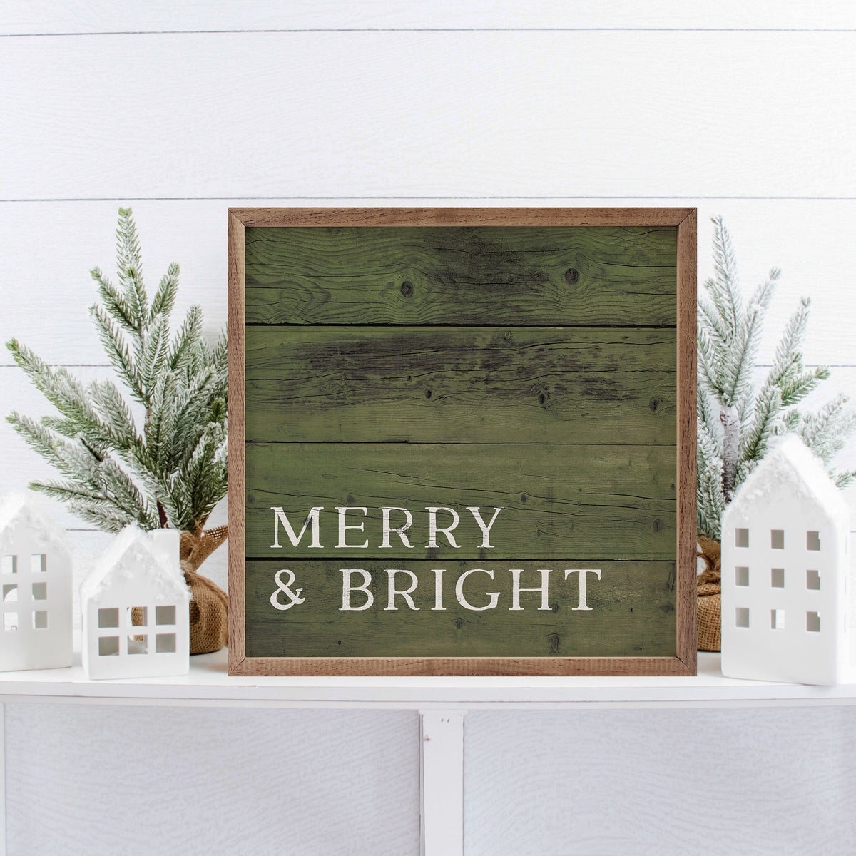 Merry And Bright Wood