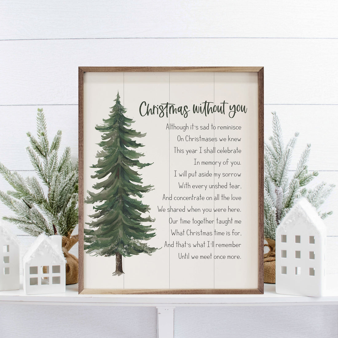 Christmas Without You White