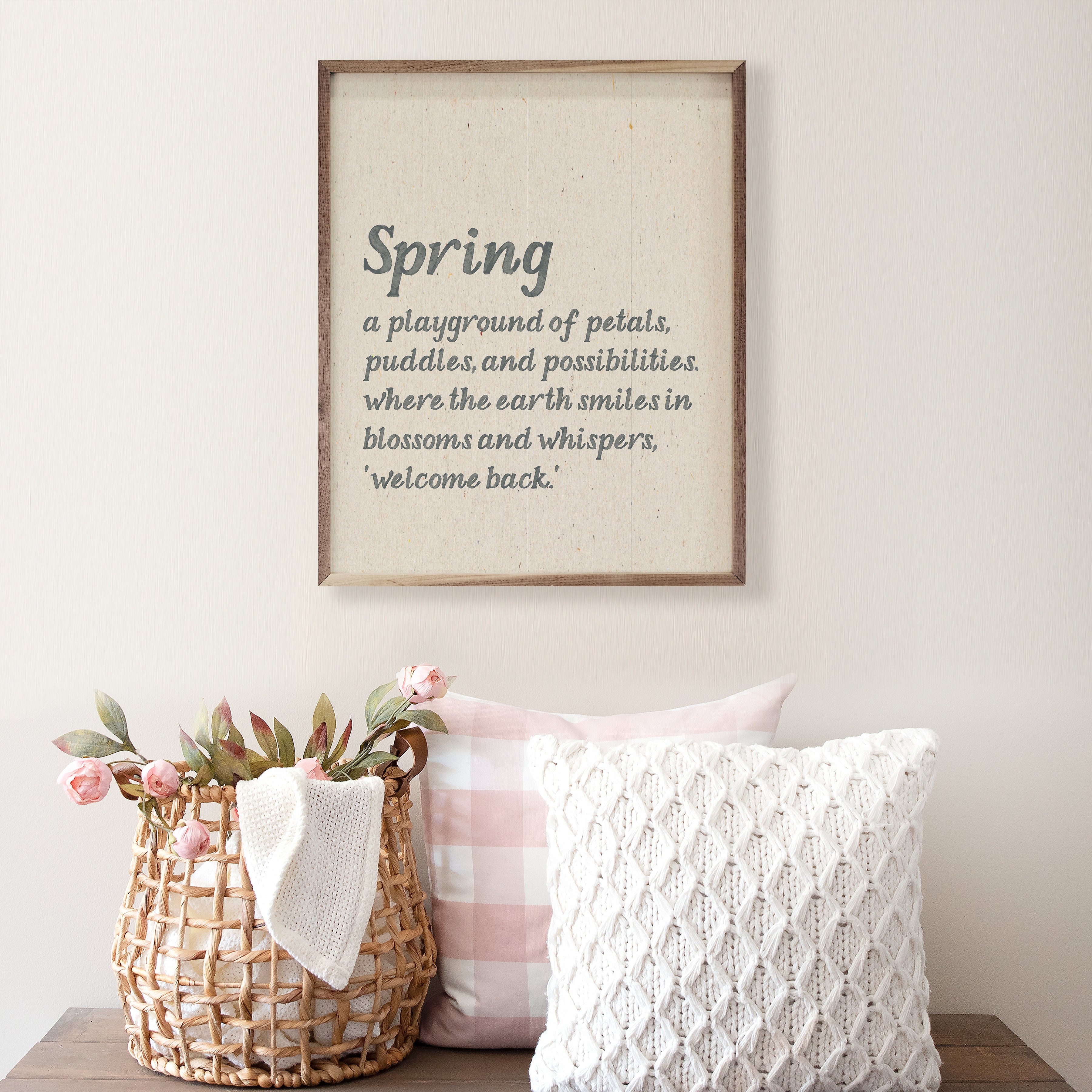 Spring Definition Blue