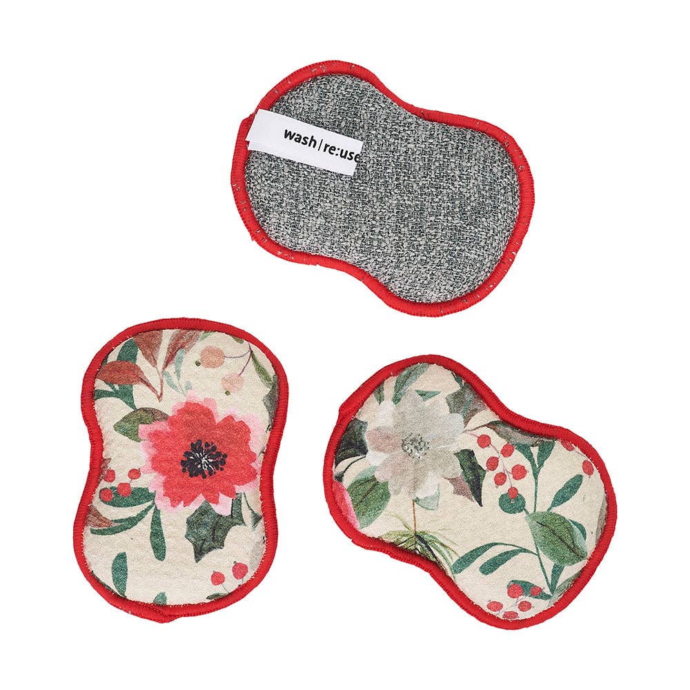 RE:usable Sponges (Set of 3) - Flora