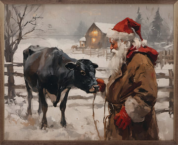 Cow & Santa