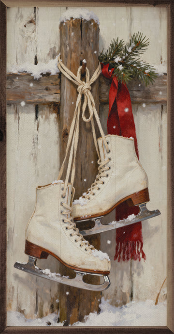 Hanging Ice Skates