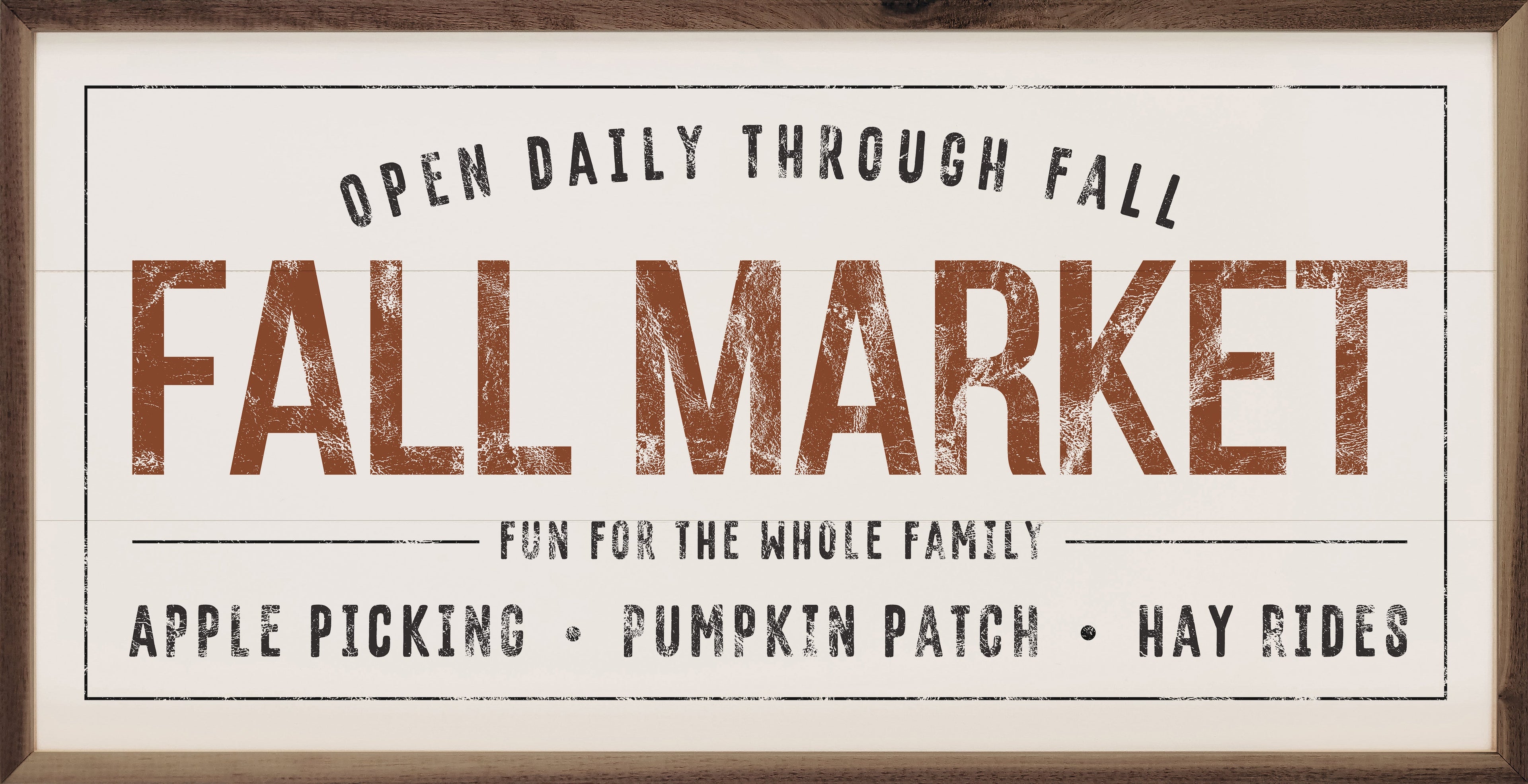 Fall Market White