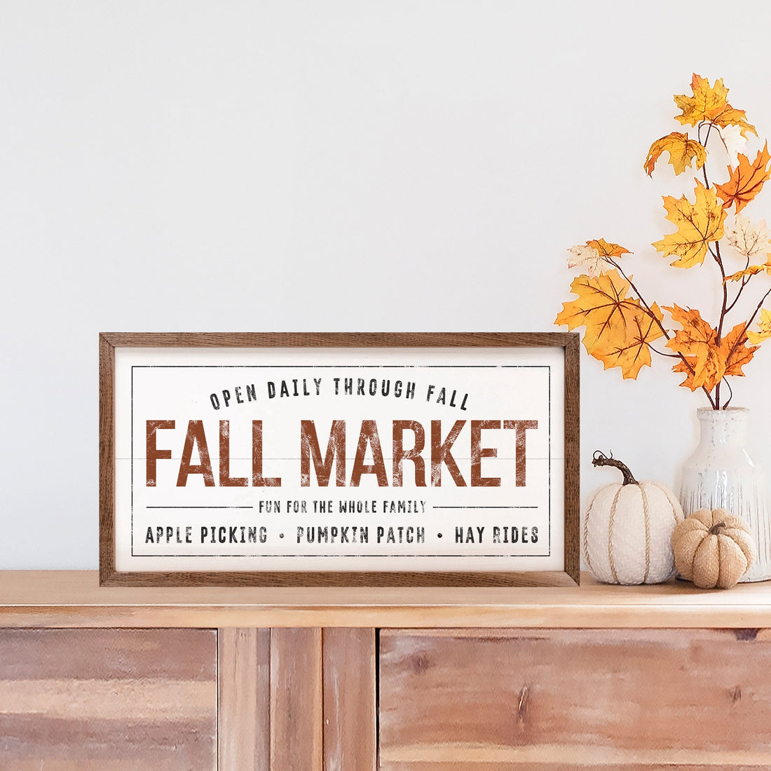 Fall Market White