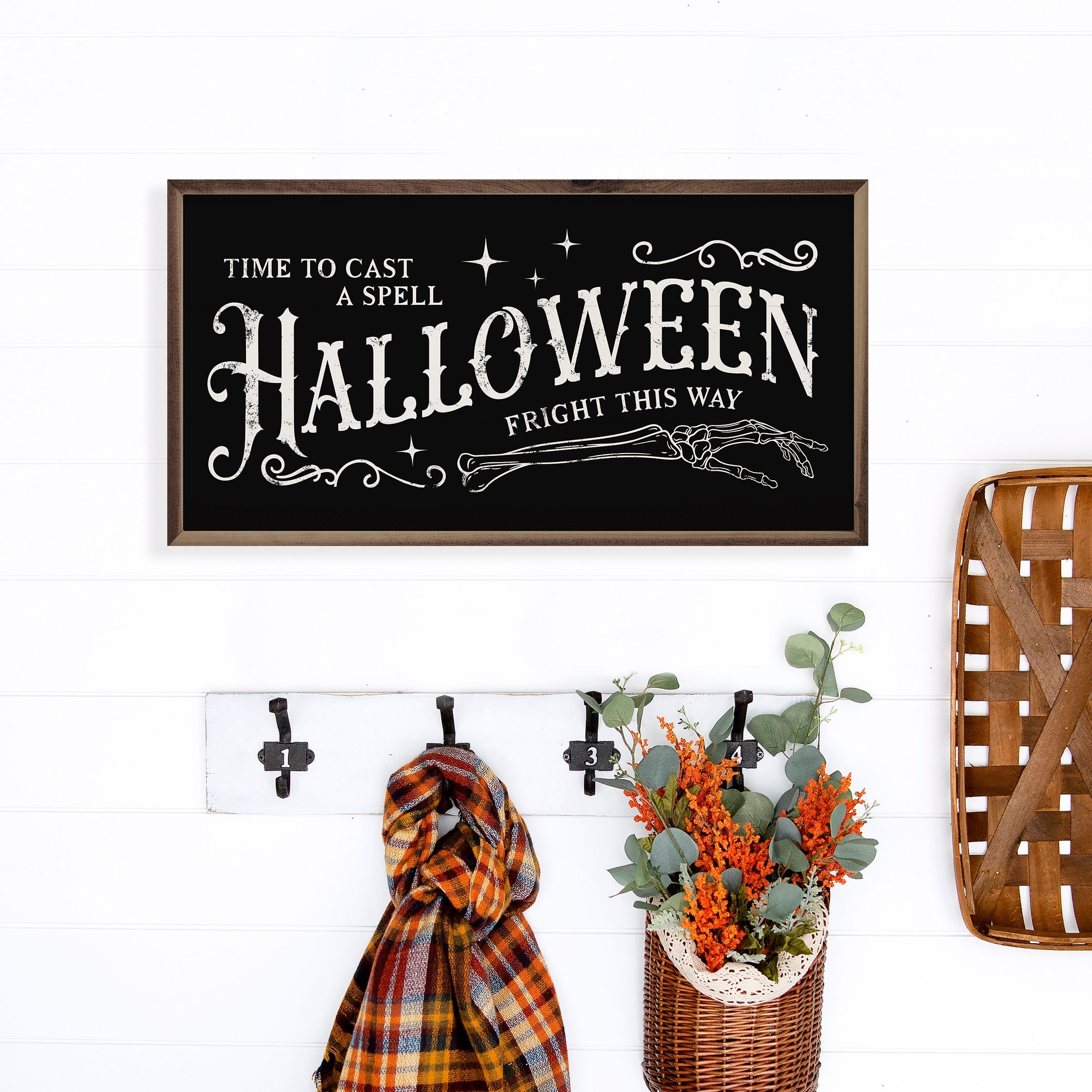Halloween Fright This Way Black