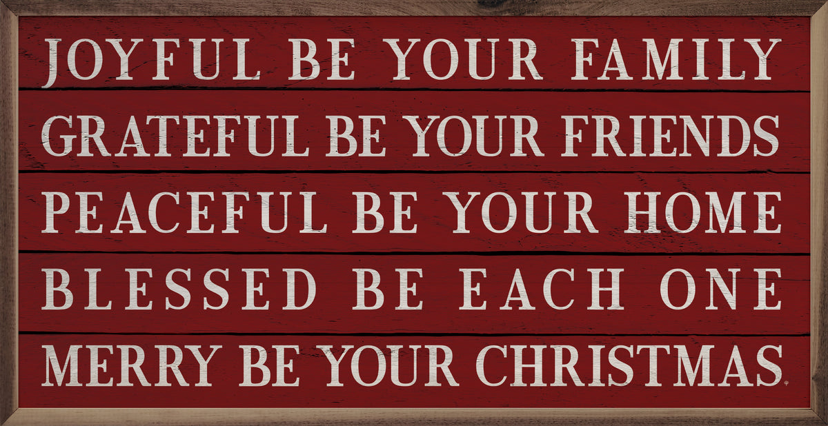 Merry Be Your Christmas Red