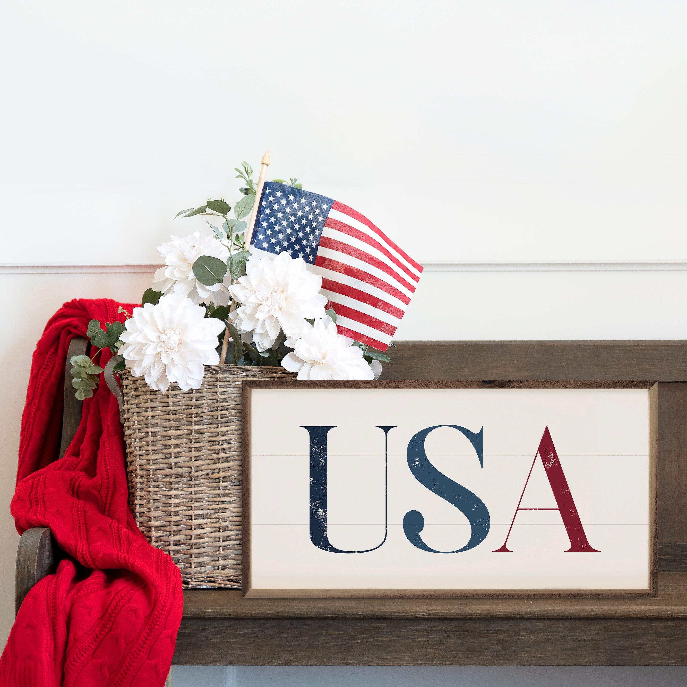 USA White