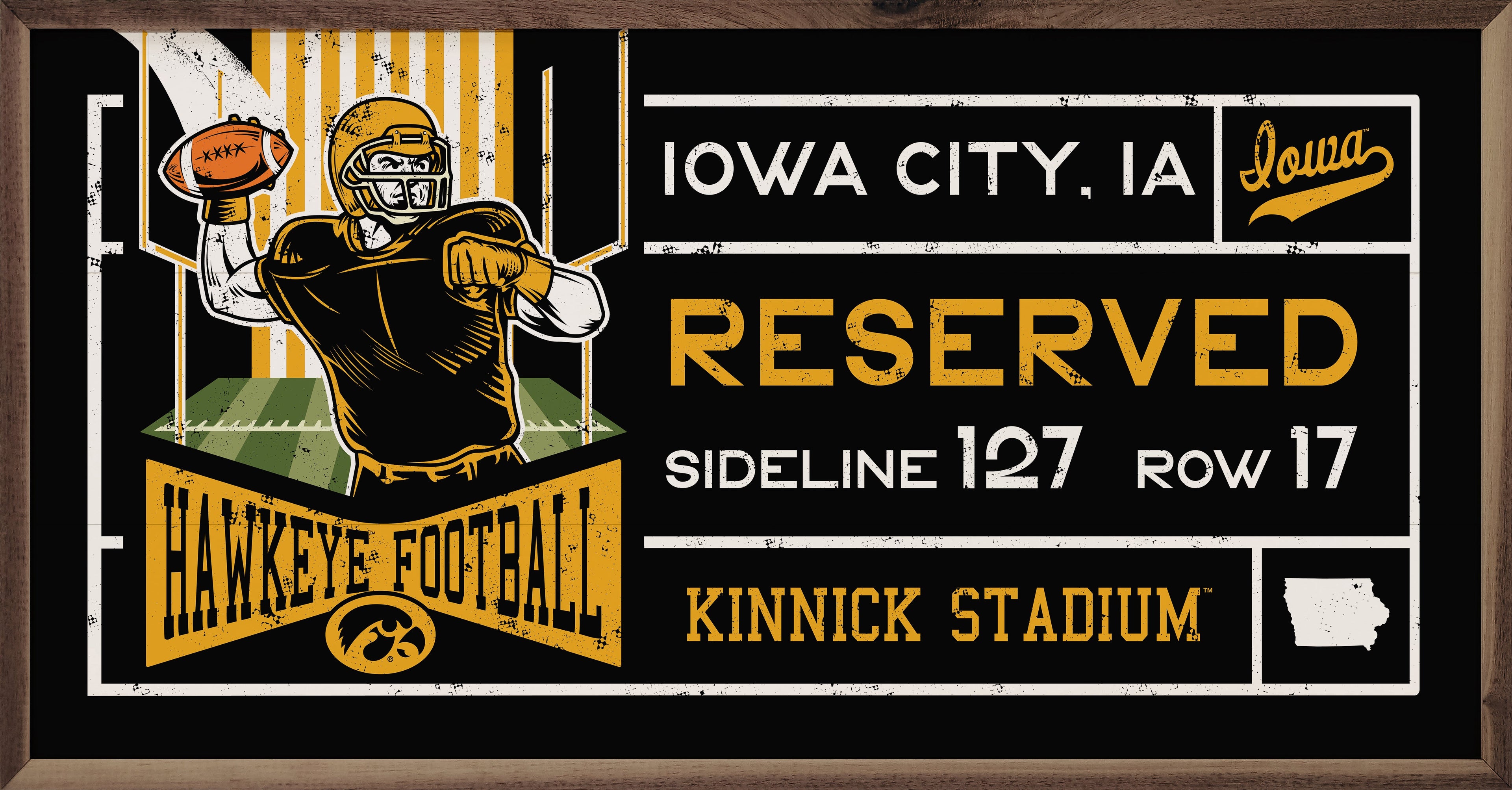 Stadium Ticket University Of Iowa