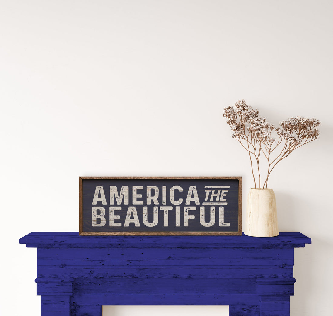 America The Beautiful Blue