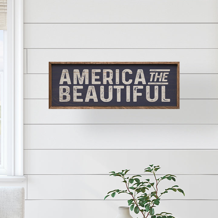 America The Beautiful Blue