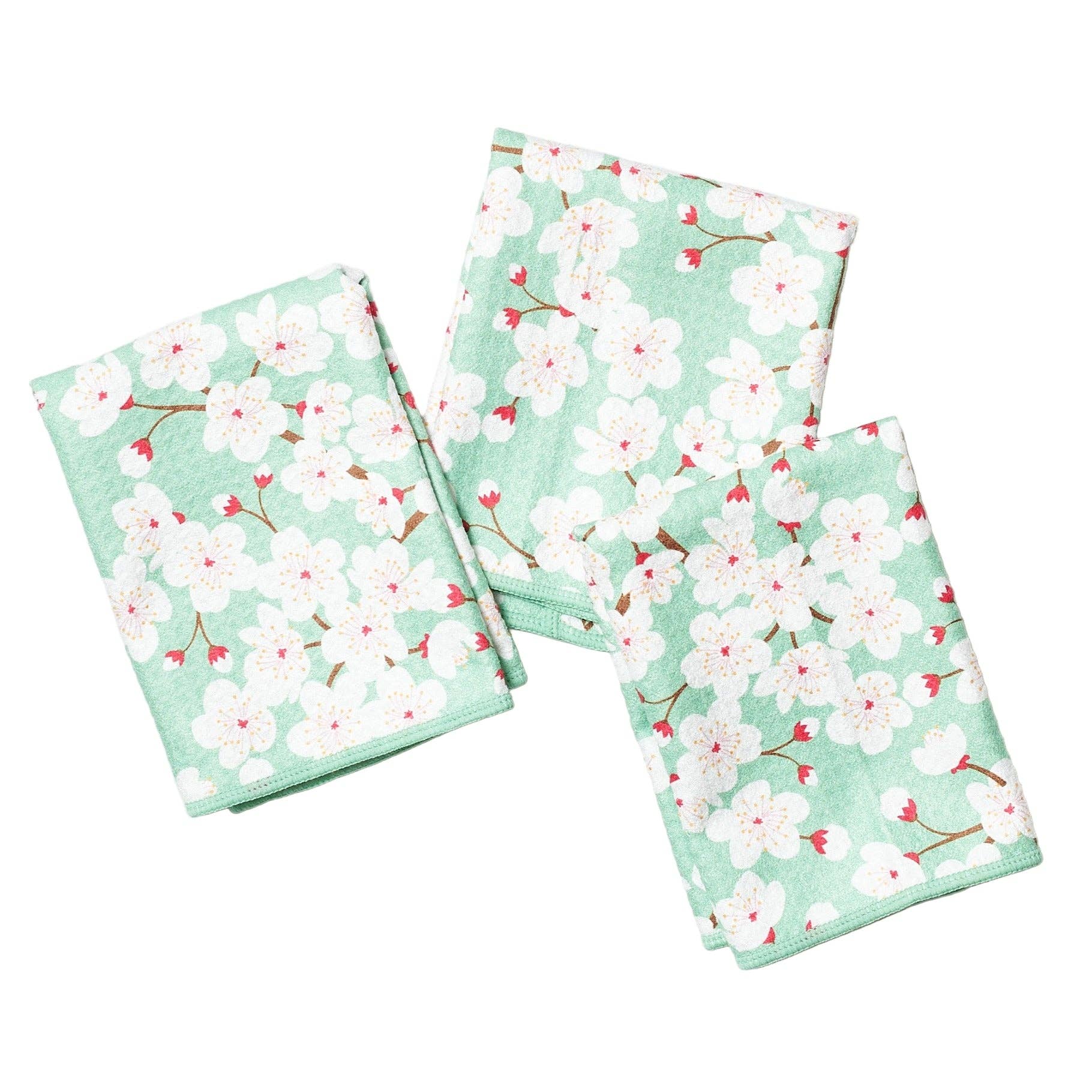 Mighty Mini Towel (Set of 3) Reversible - Cherry Blossom