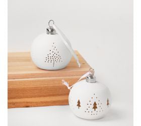 Ceramic LED Tree Ornament