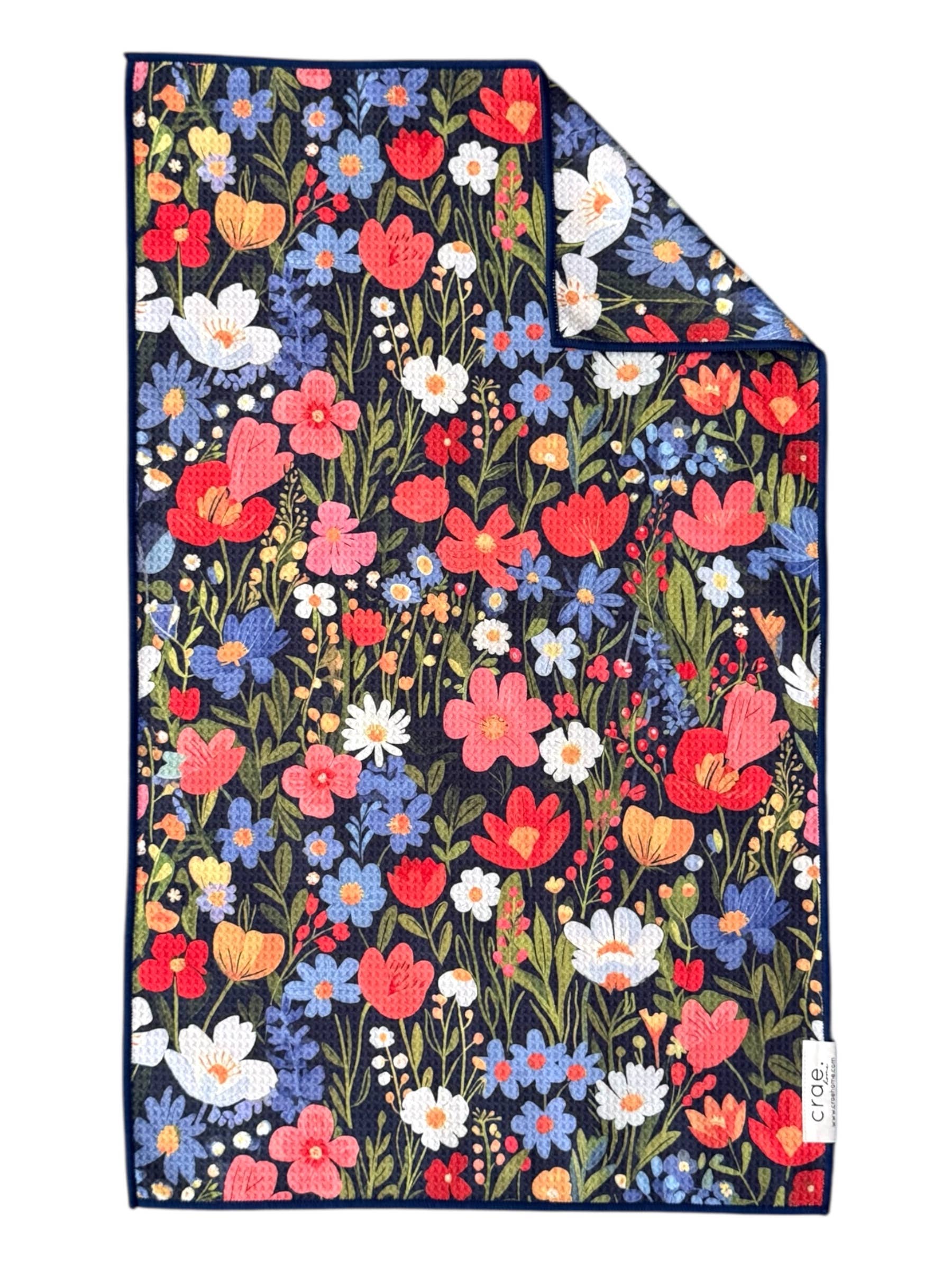 Floret: Double-Sided Hand Towel