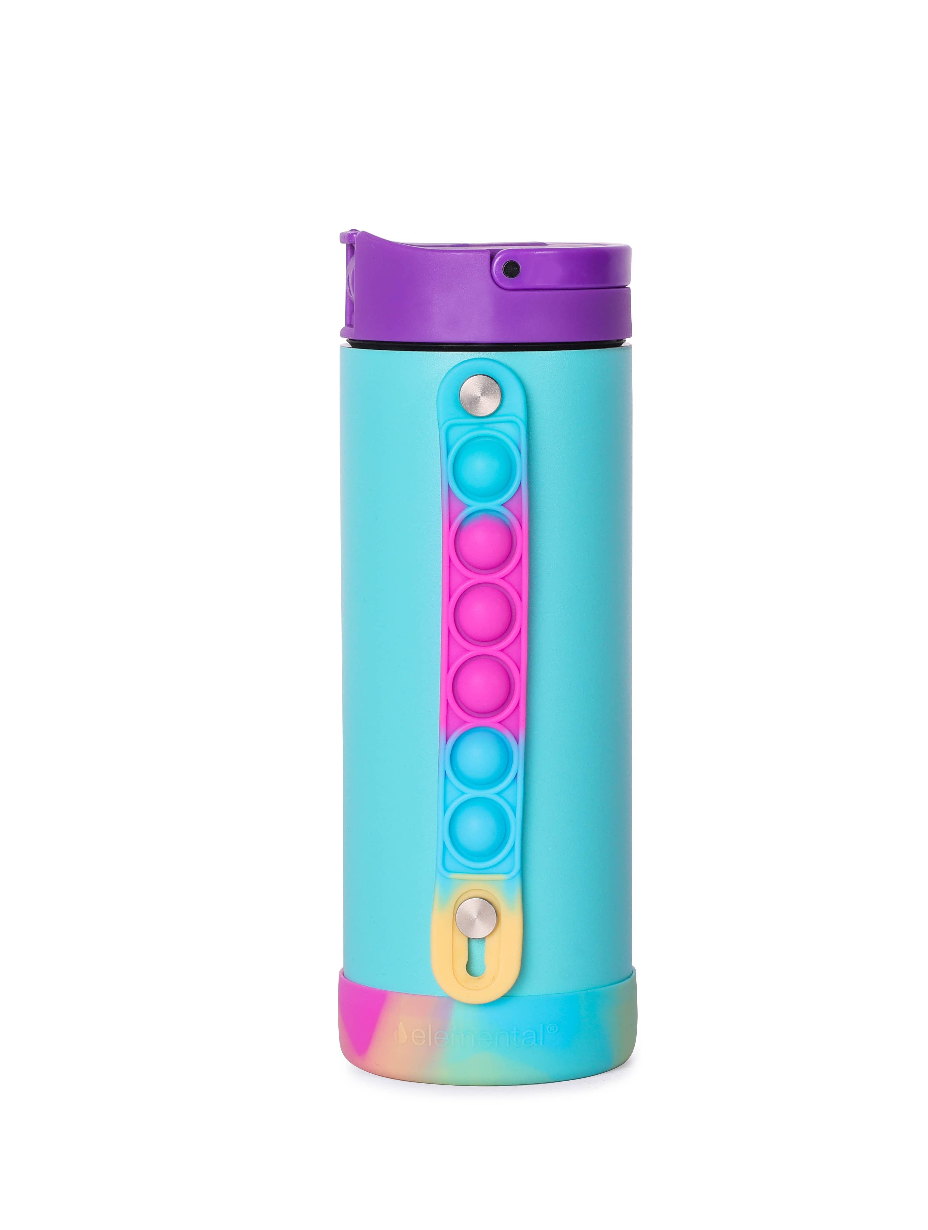 Iconic Pop Bottle - Blue Tie Dye