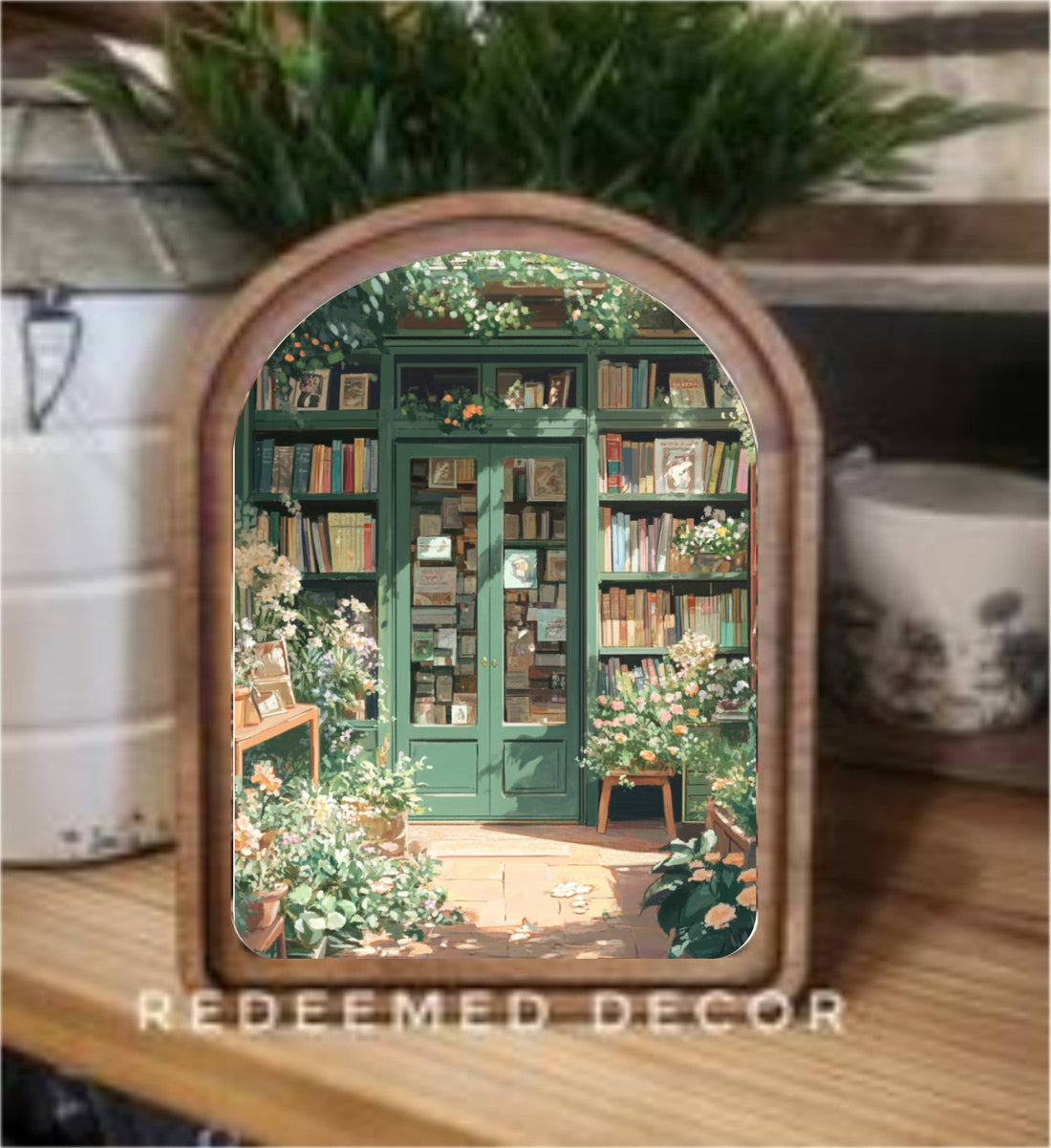 Book Store Framed Art