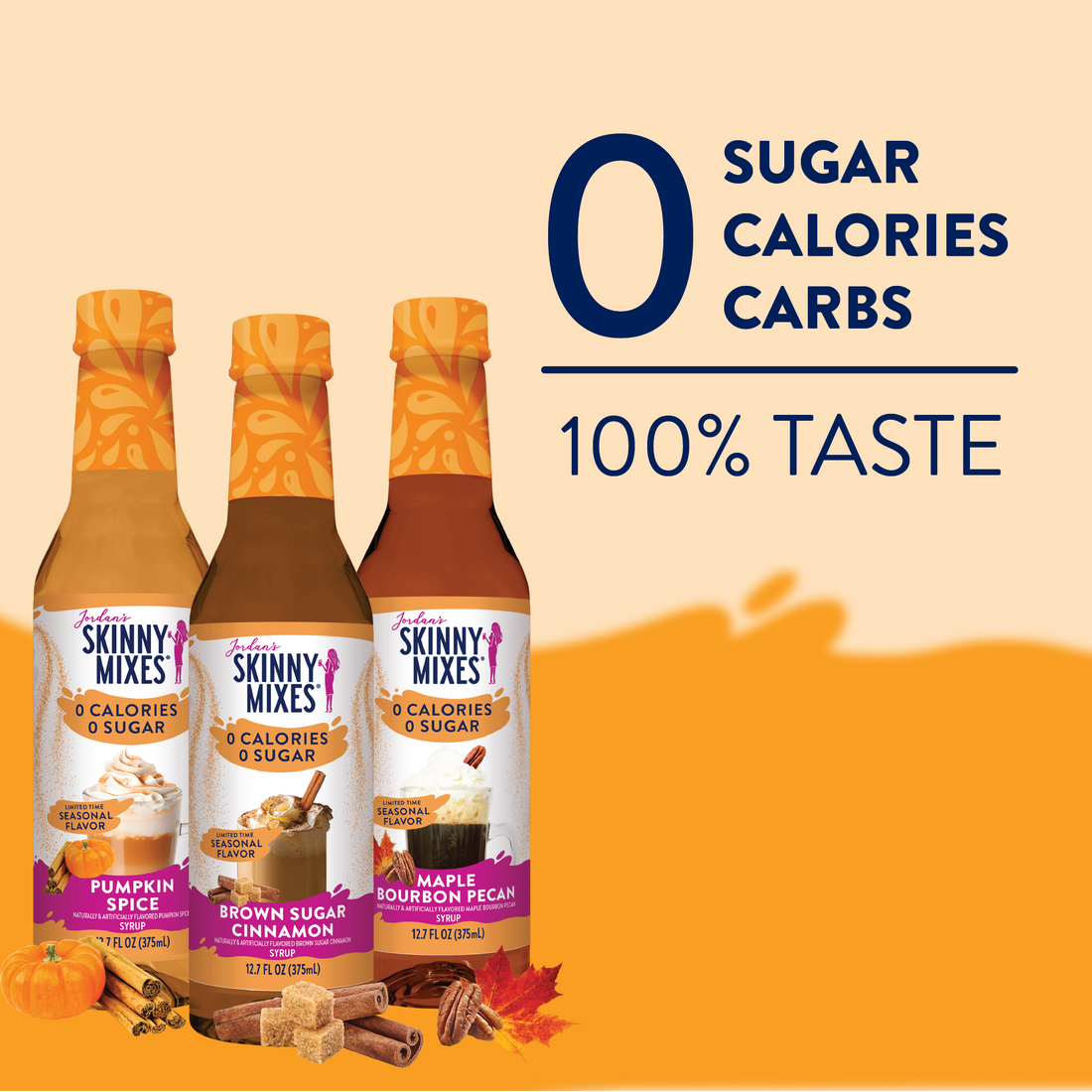 Fall Favorites Syrup Trio - Sugar Free