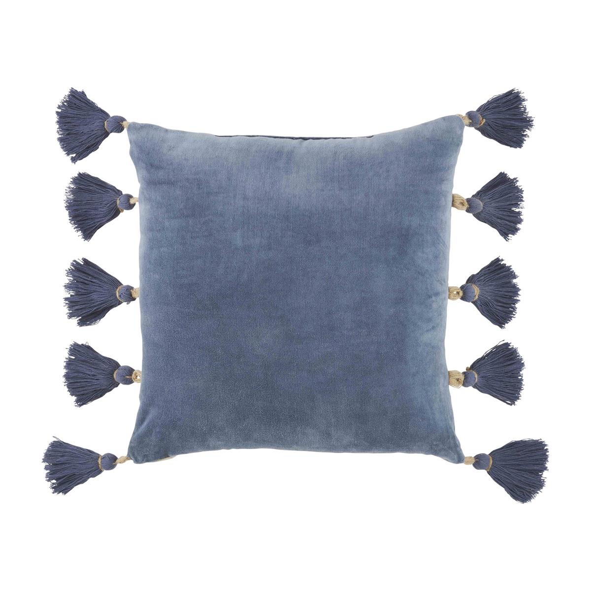 Blue Velvet Pillow