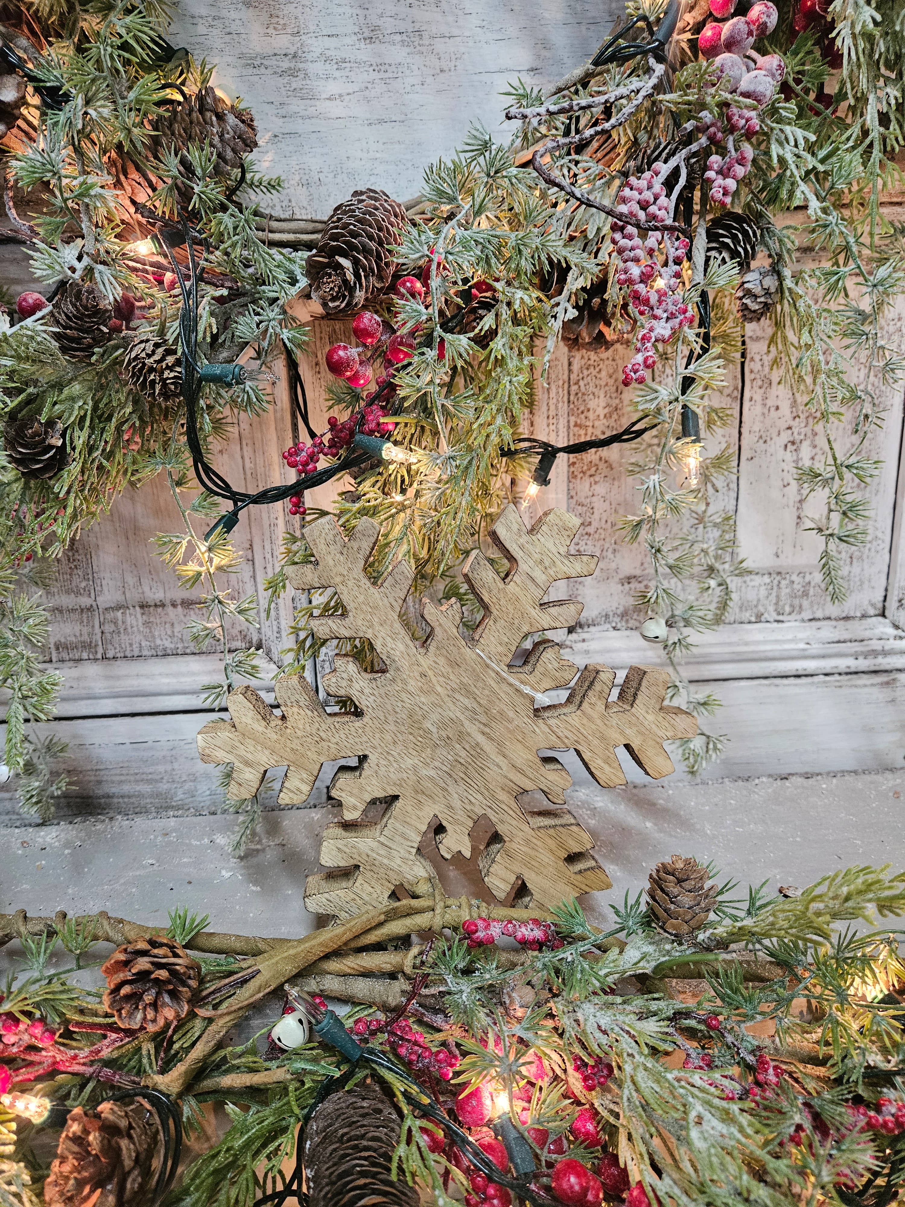 Natural Snowflake - 8"