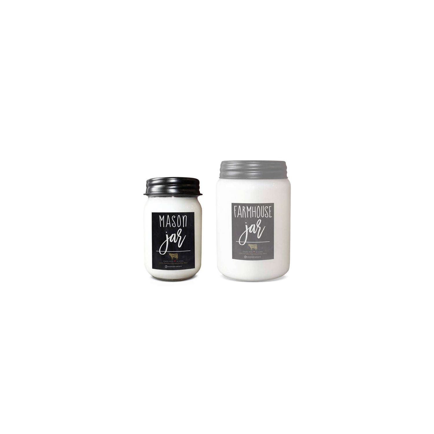 13 oz Mason Jar Christmas Candle: Balsam & Cedar