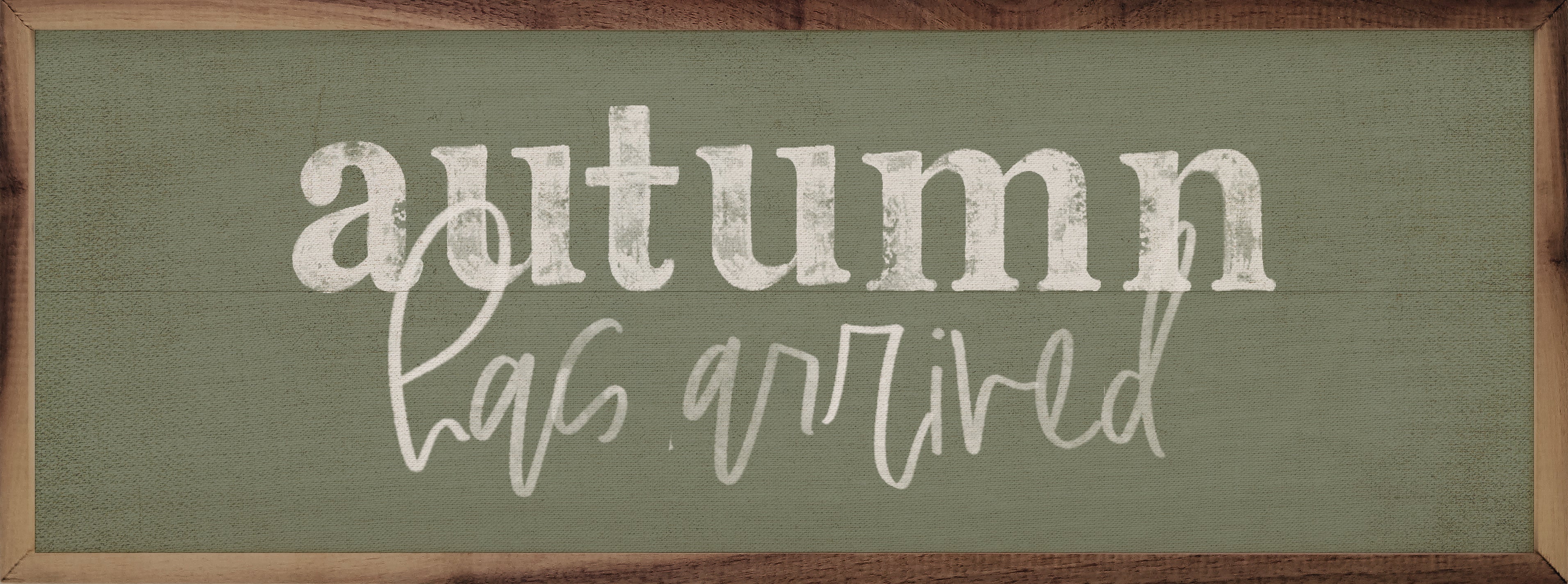 Autumn Has Arrived