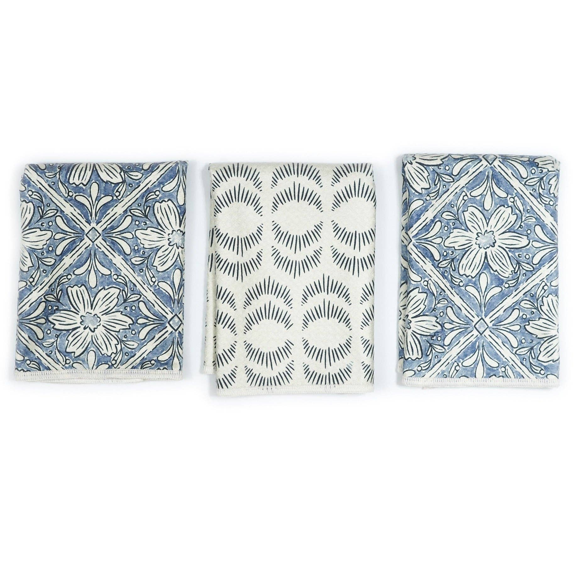 Mighty Mini Towel (Set of 3) Reversible - Jen Owens Fabrique