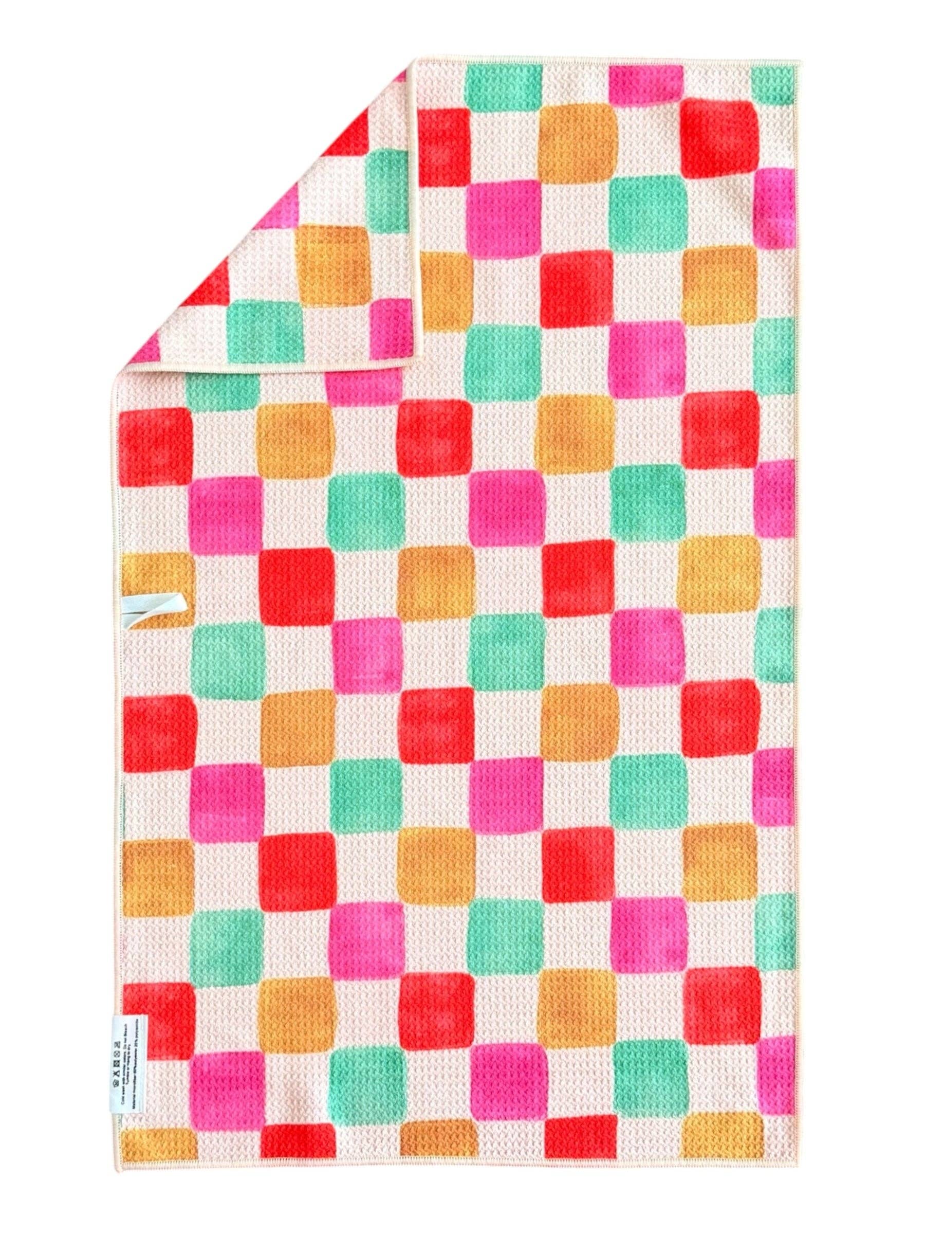 Modern Picnic: Double-Sided Hand Towel & Washcloth