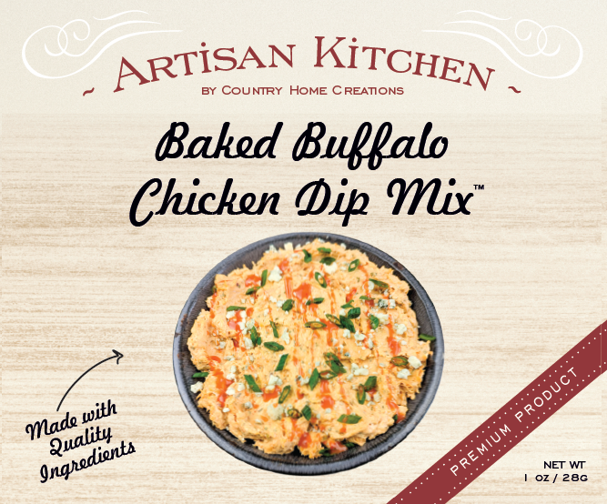 Artisan Kitchen Baked Buffalo Chicken Dip Mix