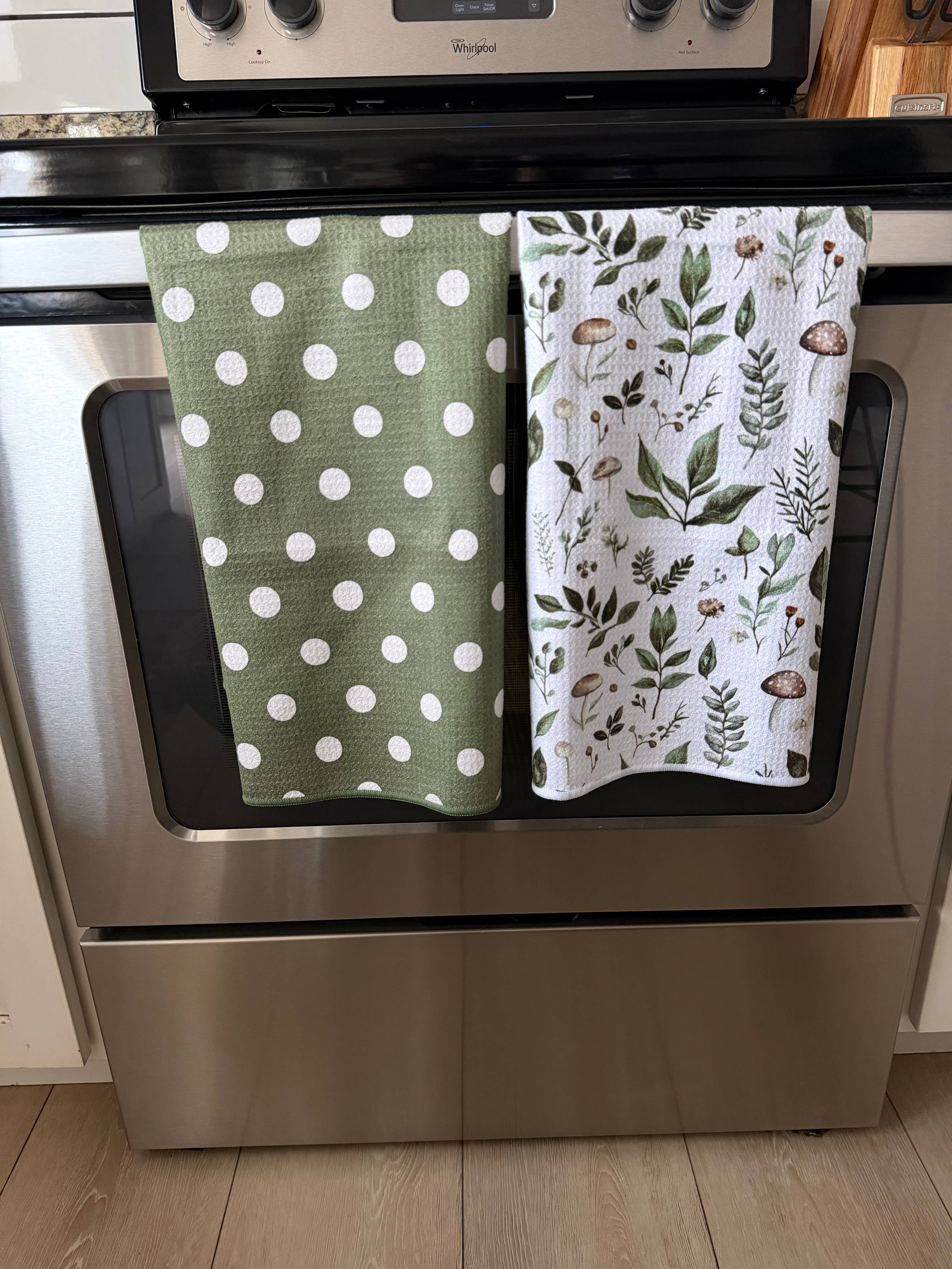 Poncanna: Double-Sided Hand Towel & Washcloth
