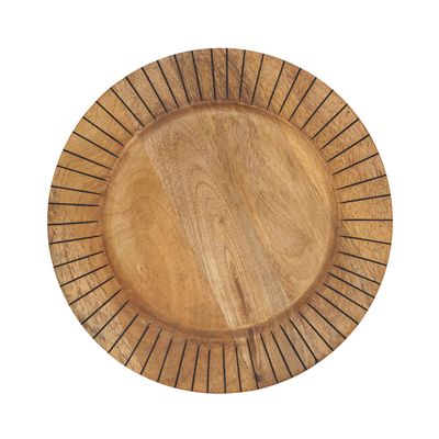 Slit Wooden Placemat