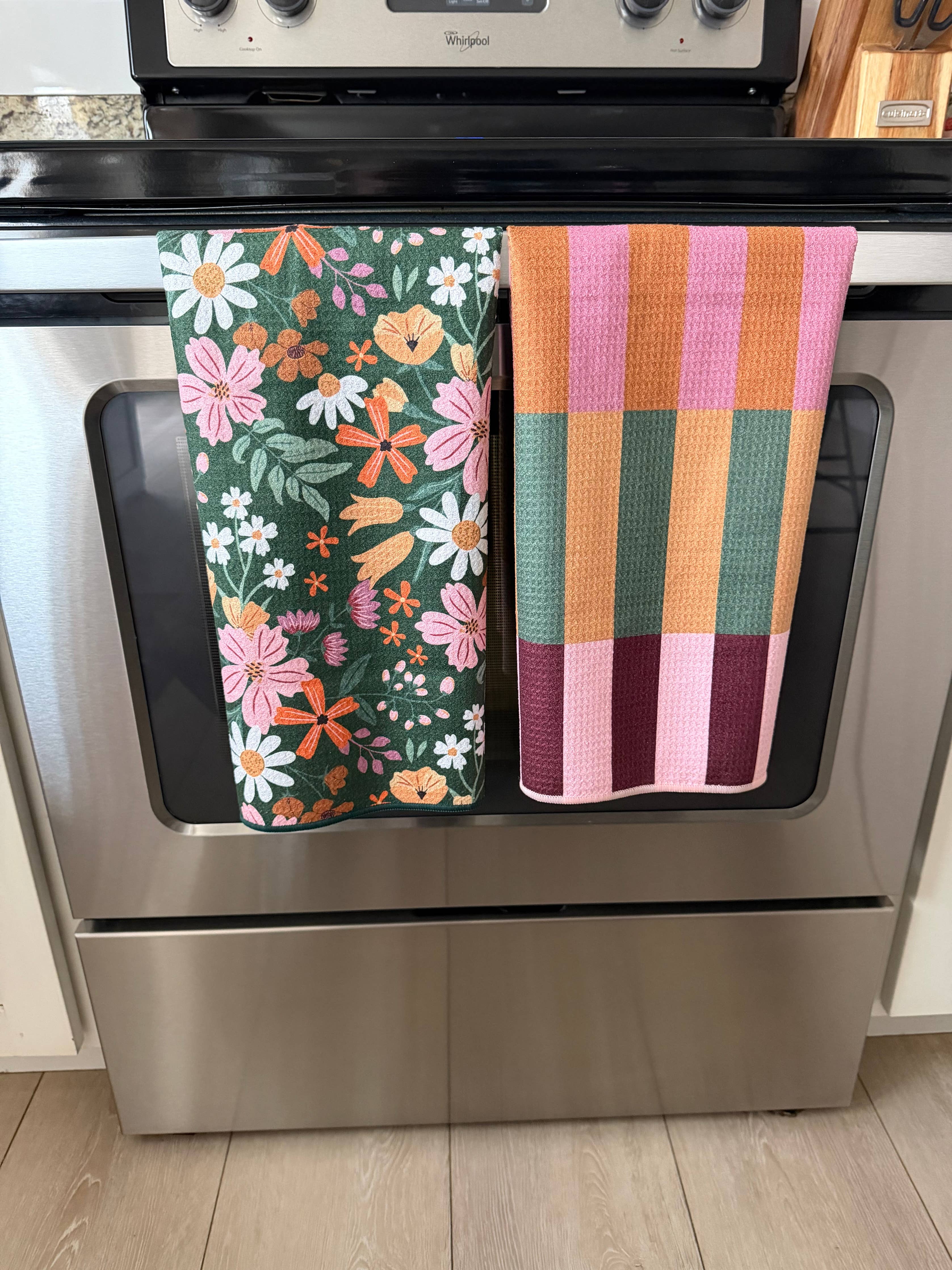 Brigid: Double-Sided Hand Towel & Washcloth