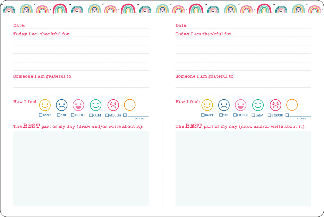 Kidsโ Daily Gratitude Journal