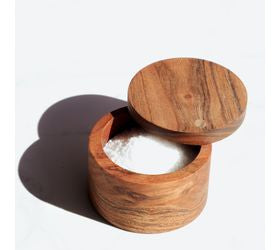 Acacia Salt Cellar