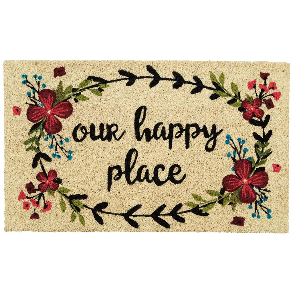 Our Happy Place Doormat