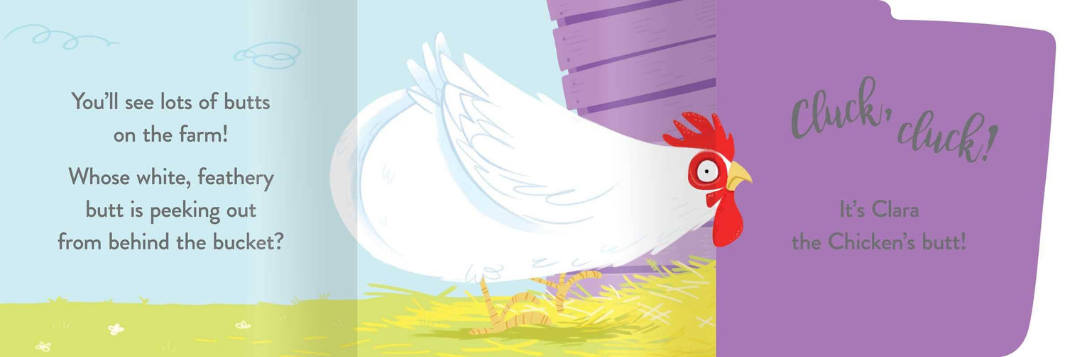 Whose Butt? On the Farm: Lift-the-Flap Book