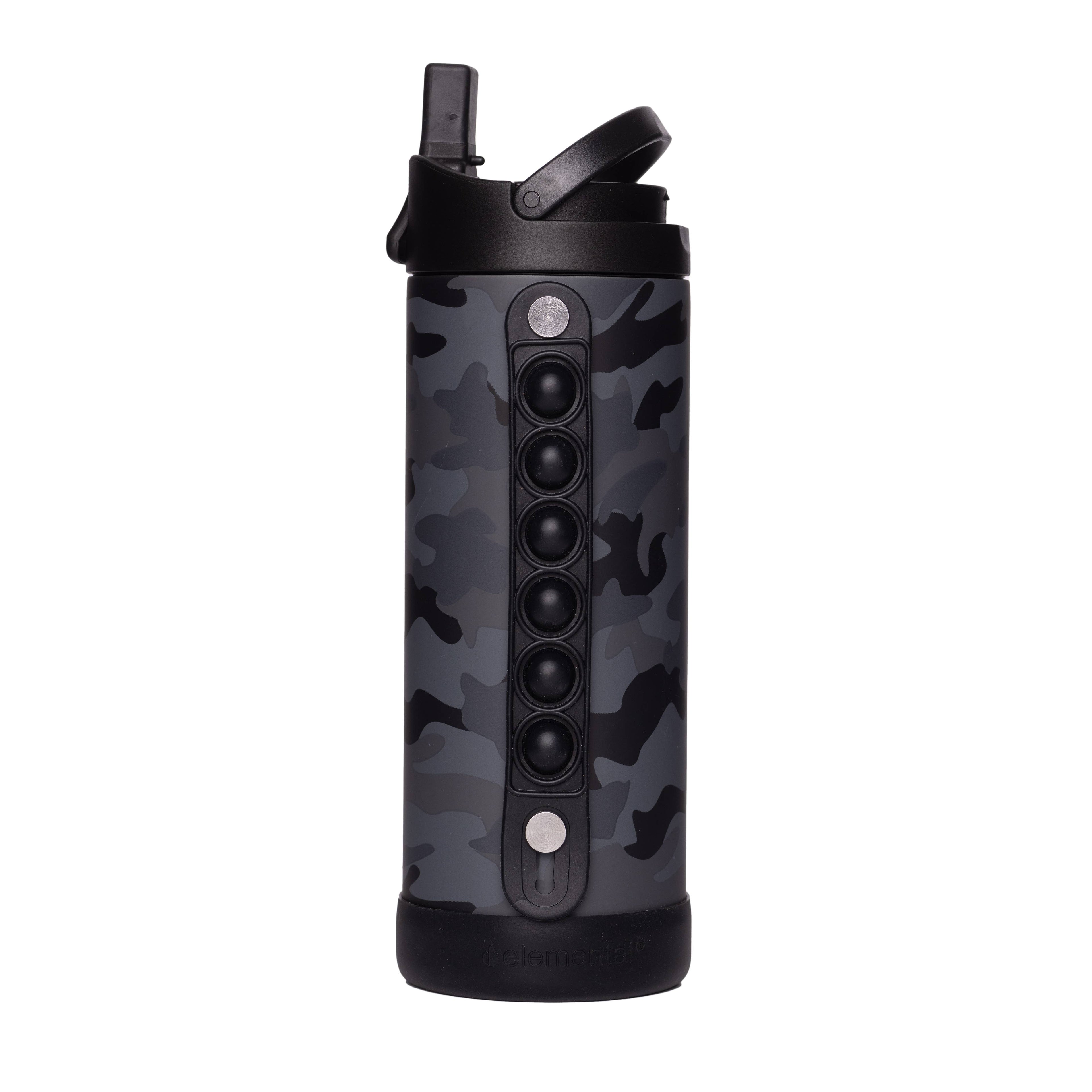 Iconic Pop Bottle - Black Camo