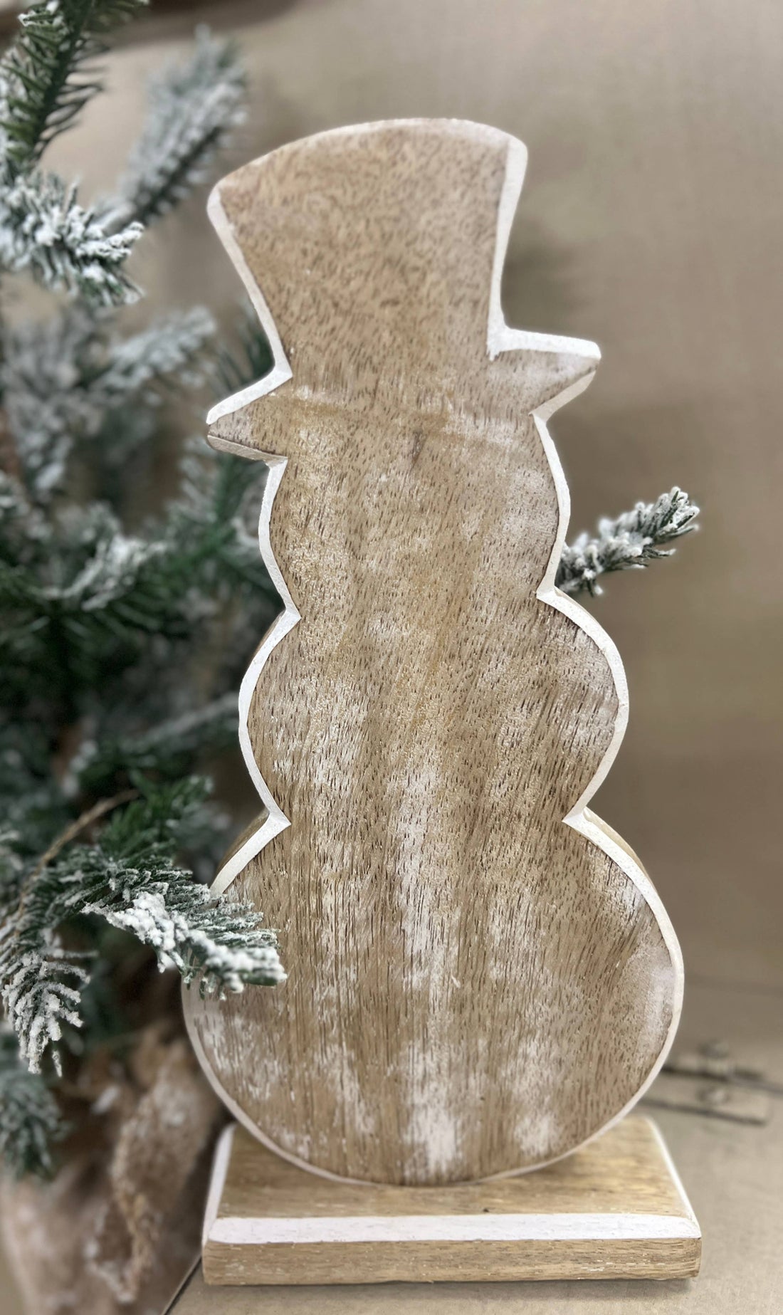 Wooden Frosty