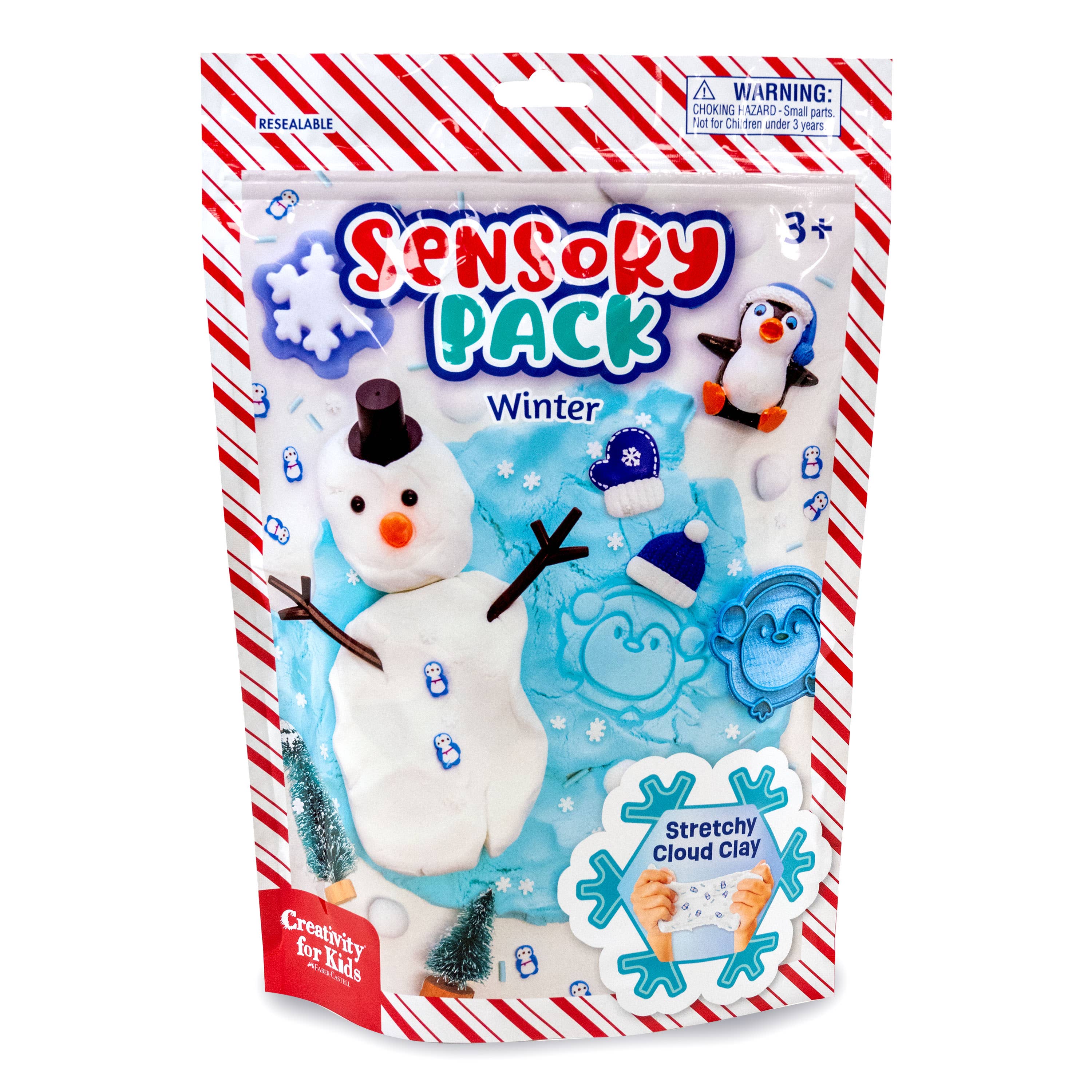 Sensory Pack Winter and Holiday Play Kit for Children