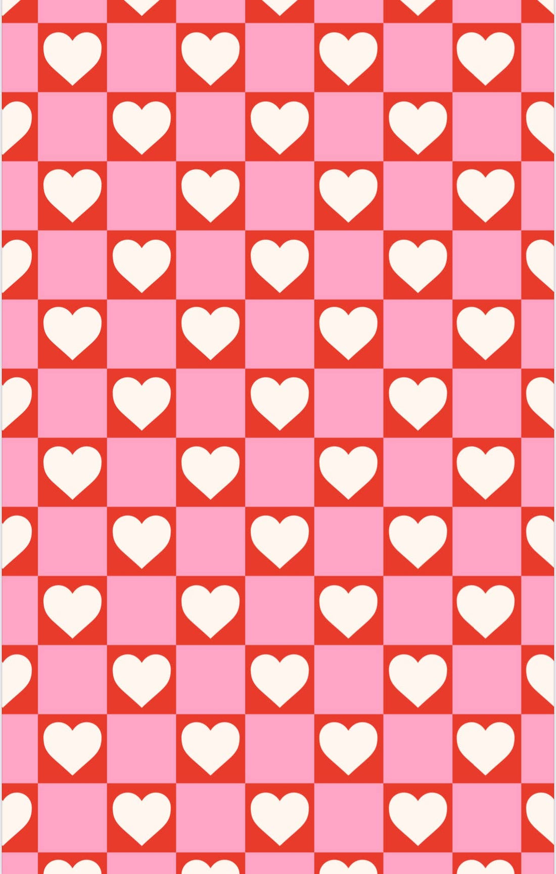 Check On My Heart: Double-Sided Washcloth