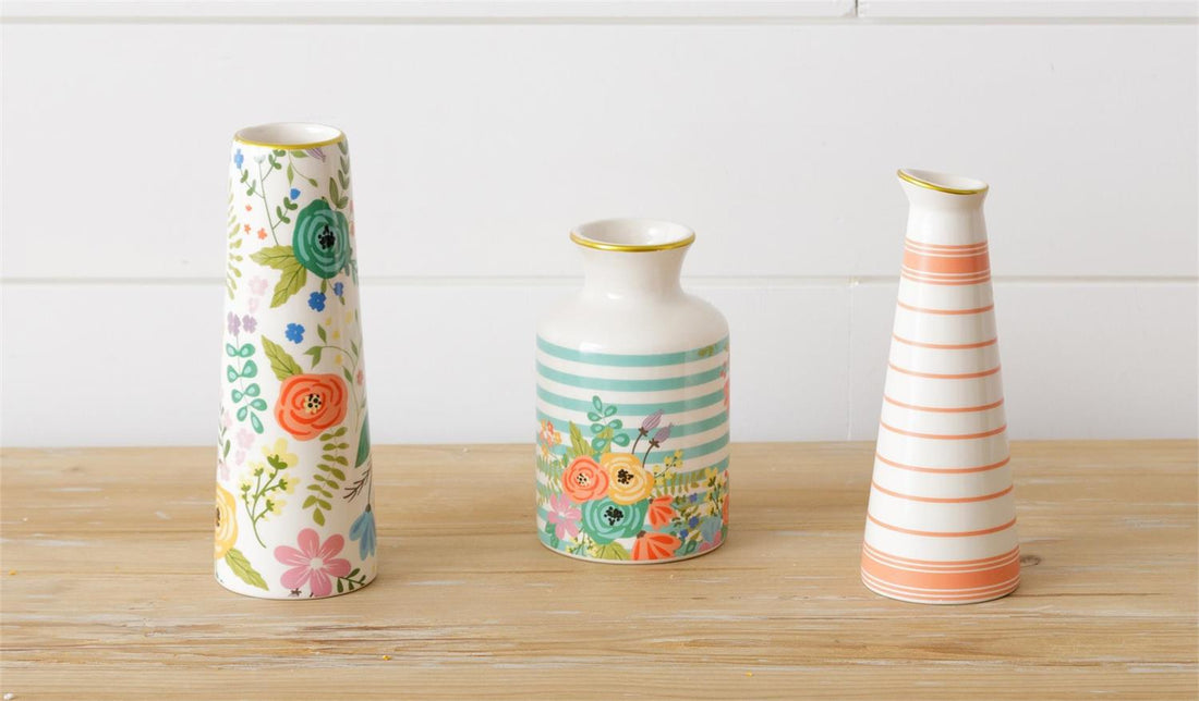 Garden Party Bud Vase