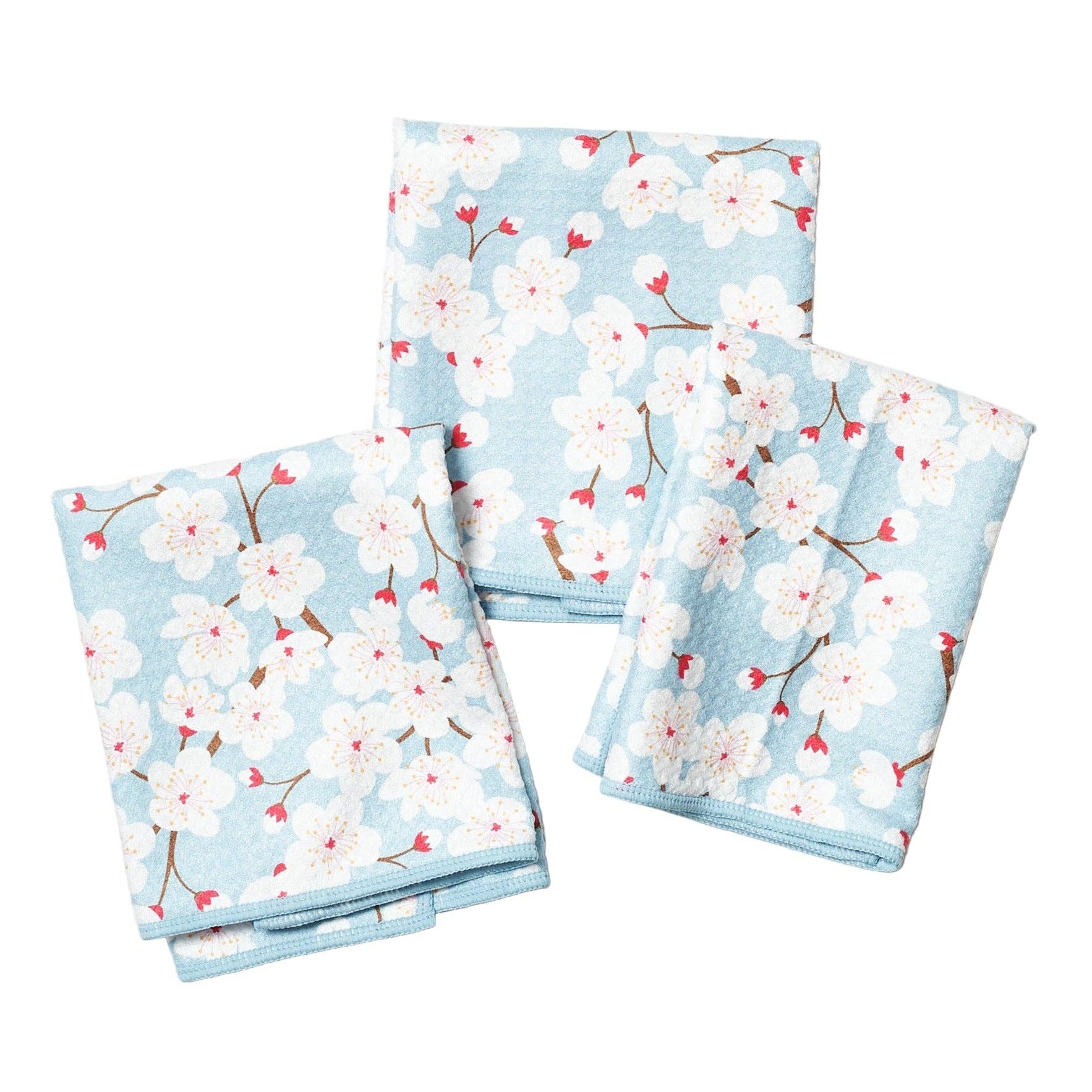 Mighty Mini Towel (Set of 3) Reversible - Cherry Blossom